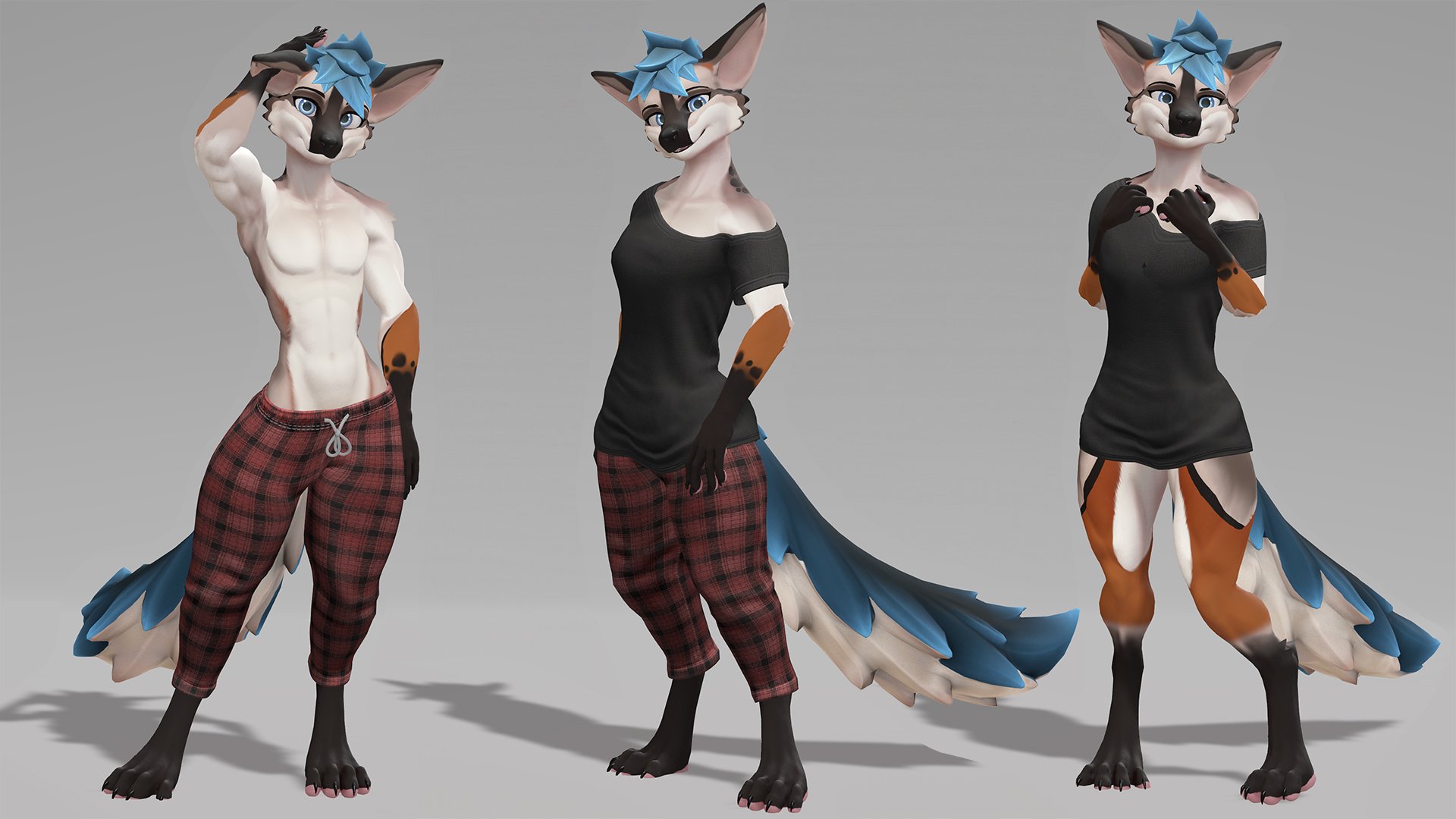 Comfy Clothing (Kudalyn Hyenid Viwi Novabeast Nardoragon Lykana Fara Rex)