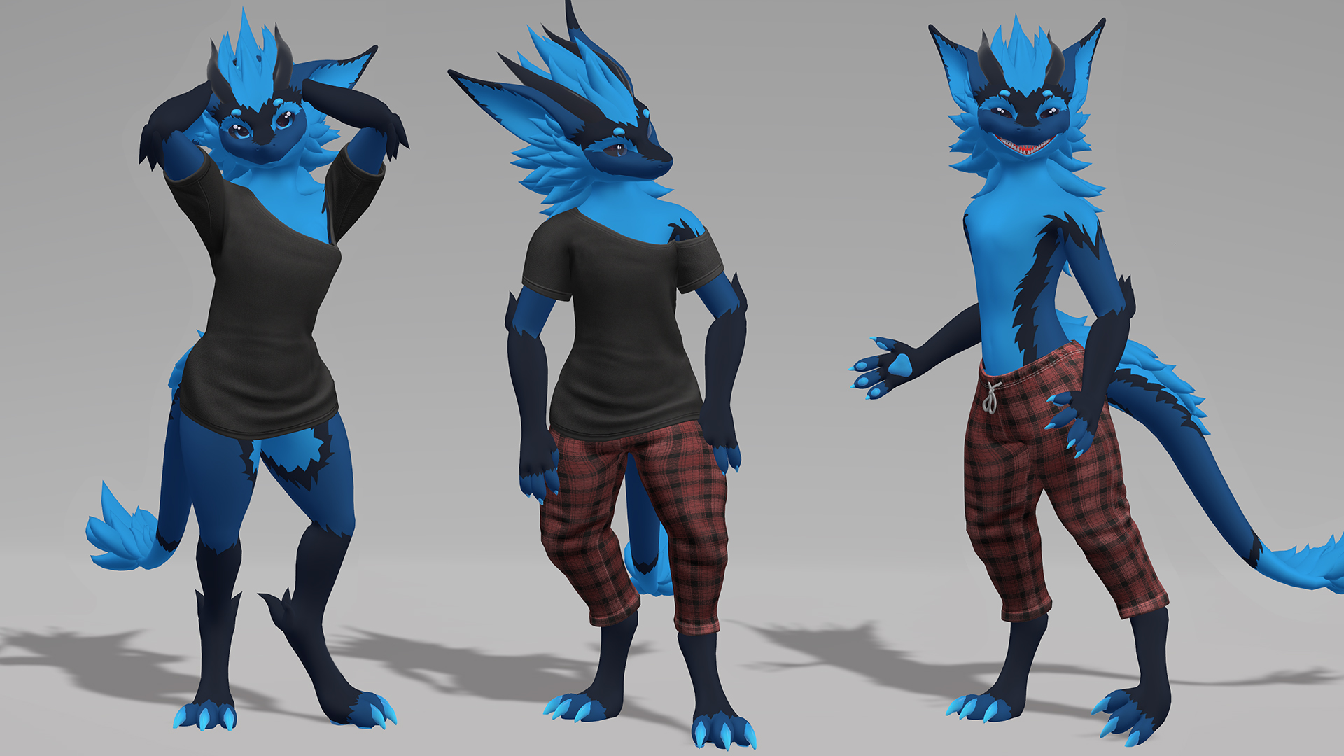 Comfy Clothing (Kudalyn Hyenid Viwi Novabeast Nardoragon Lykana Fara Rex)