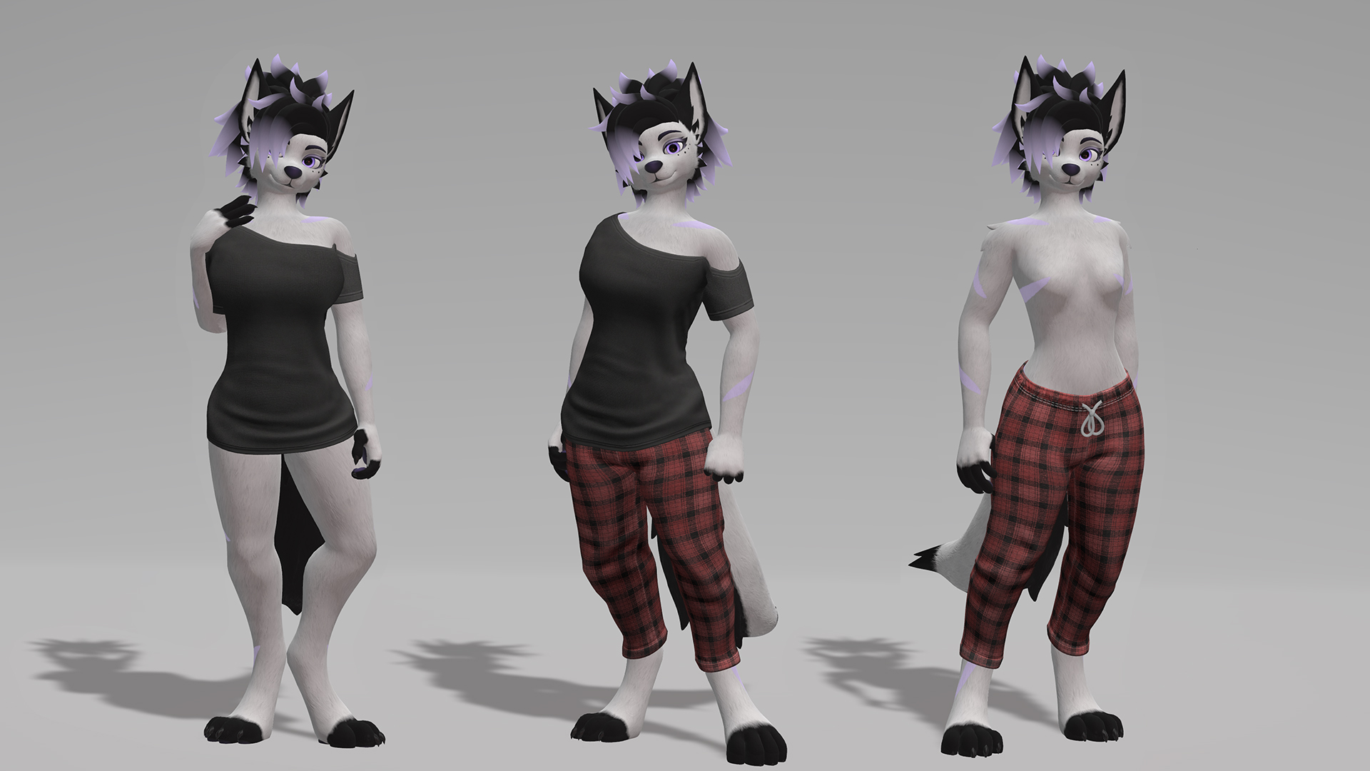 Comfy Clothing (Kudalyn Hyenid Viwi Novabeast Nardoragon Lykana Fara Rex)