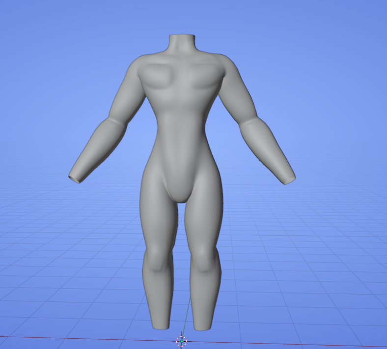 " Mance " -- Riot's VRChat Male Body Base