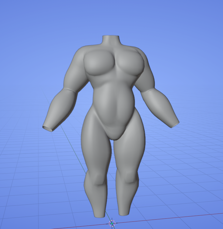 " Mance " -- Riot's VRChat Male Body Base