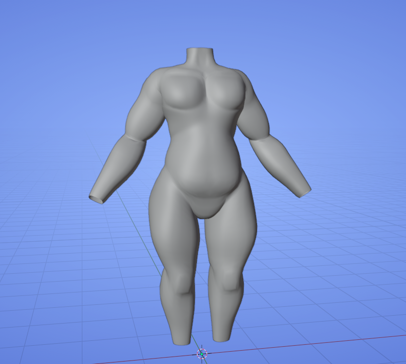 " Mance " -- Riot's VRChat Male Body Base