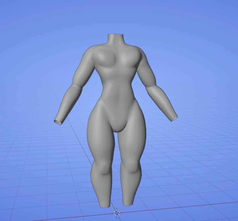 " Mance " -- Riot's VRChat Male Body Base