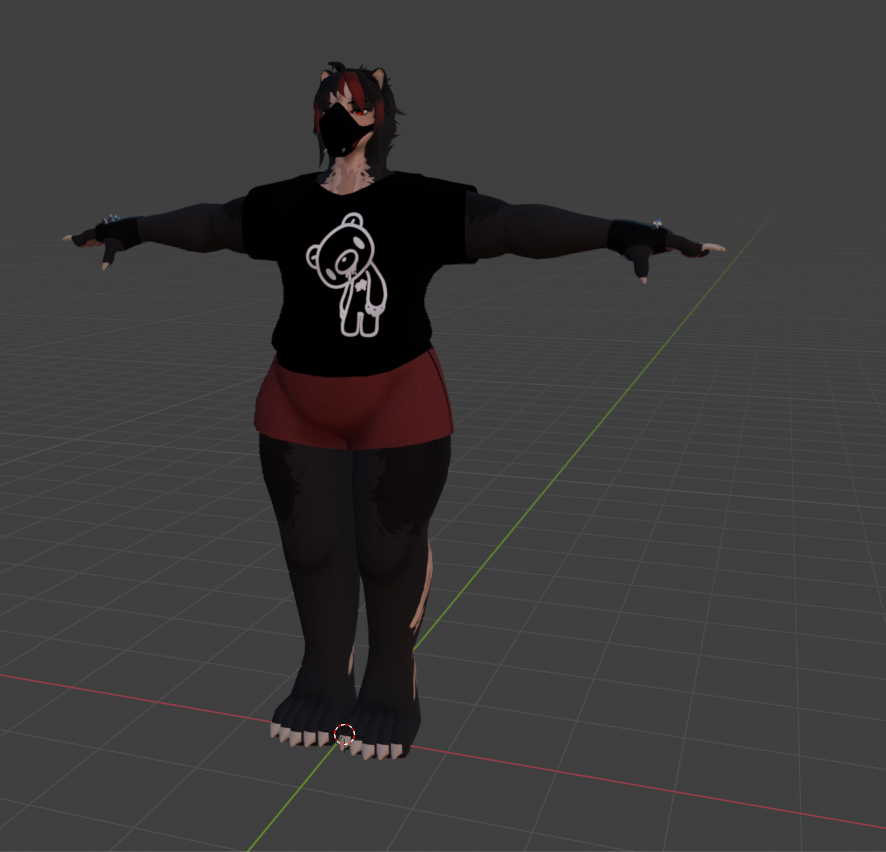 " GLOOM " VRChat Furry Avatar