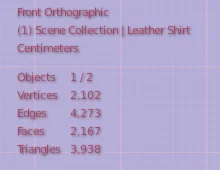 Open Leather Shirt
