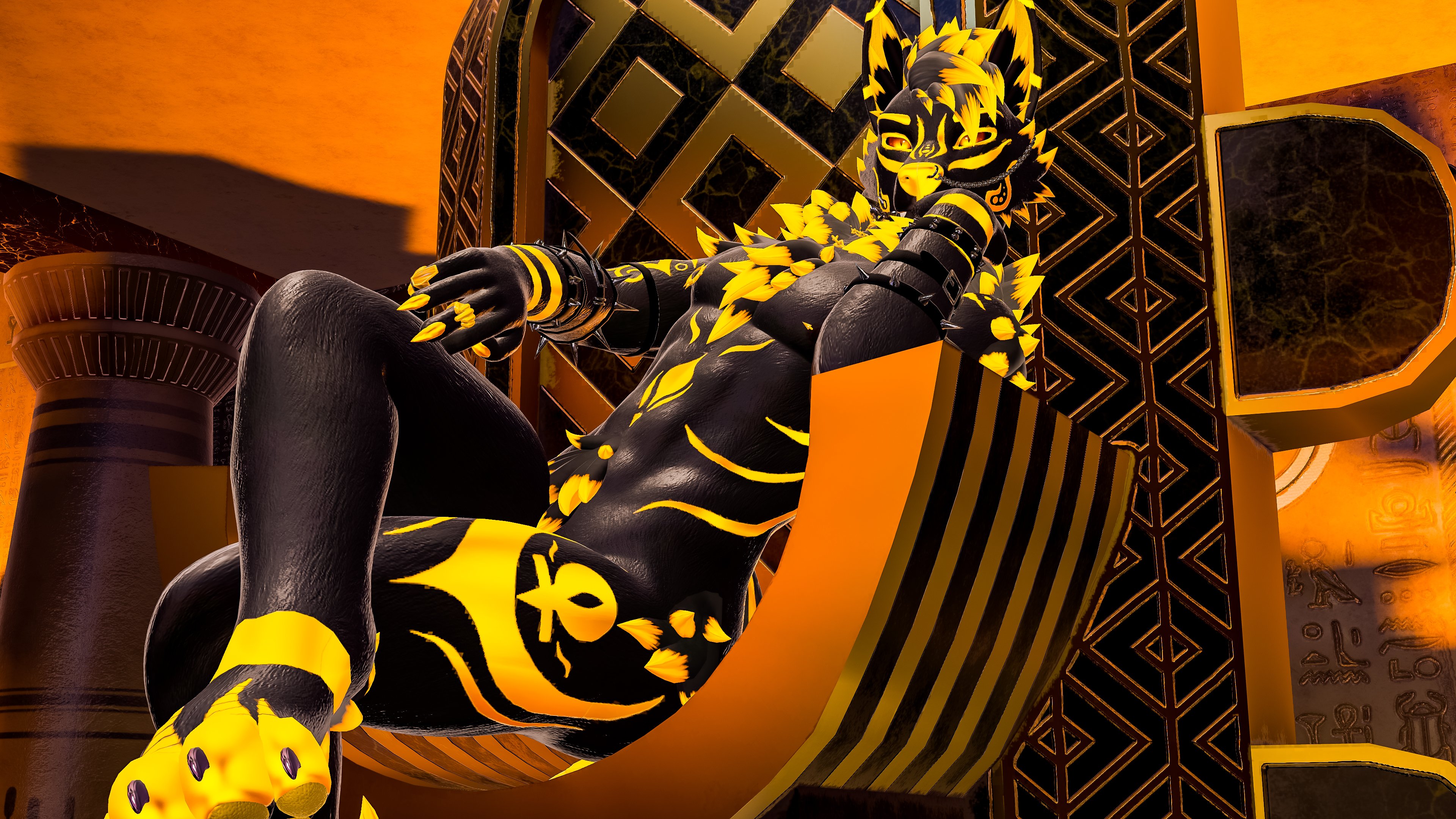 Anubis for Foxipaws Dante - PC/Quest