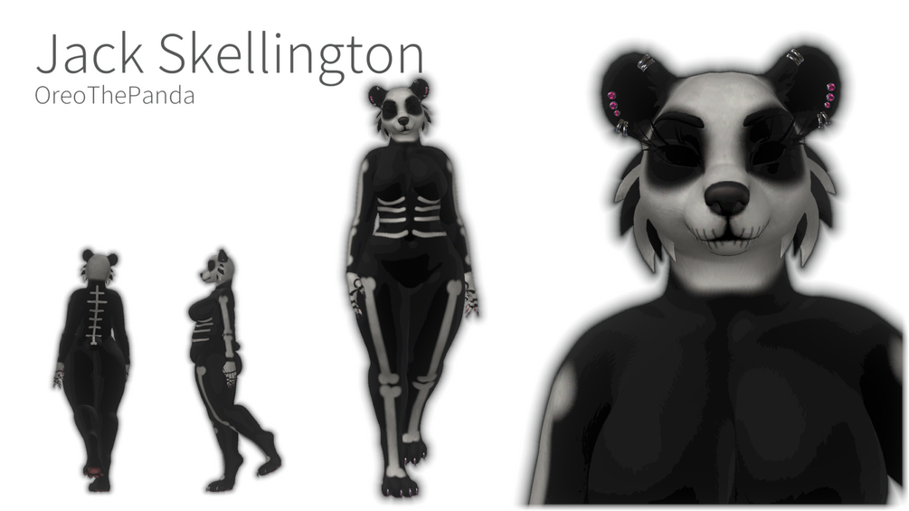 Jack Skellington for Honey and Akia by Foxipaws