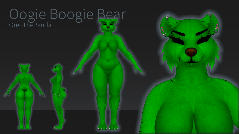 The Boogie Bear for Honey By FoxiPaws