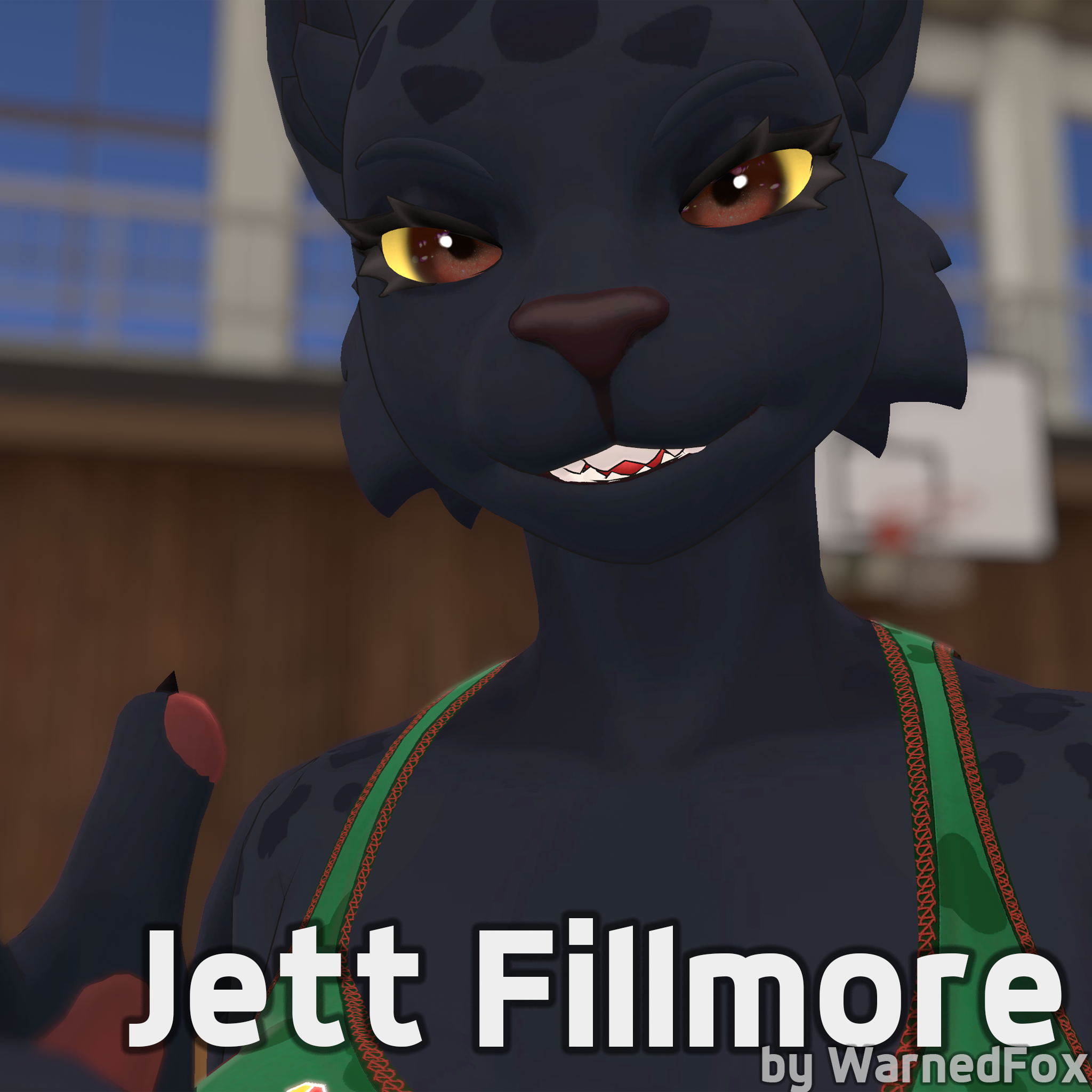 Jett Fillmore | A Yuki Feline Texture for VRChat and VTubing