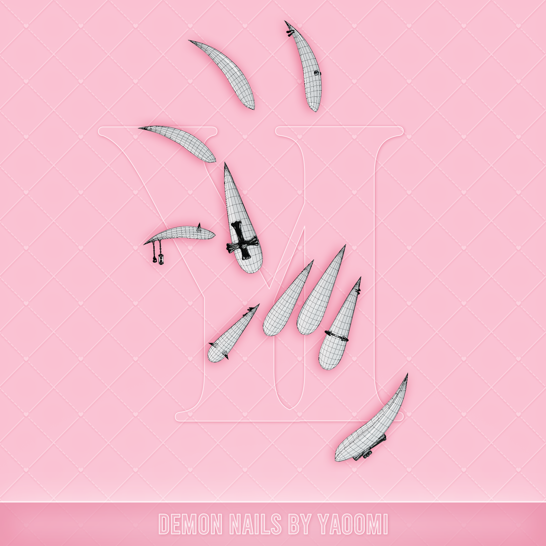 Demon Nails for VRChat