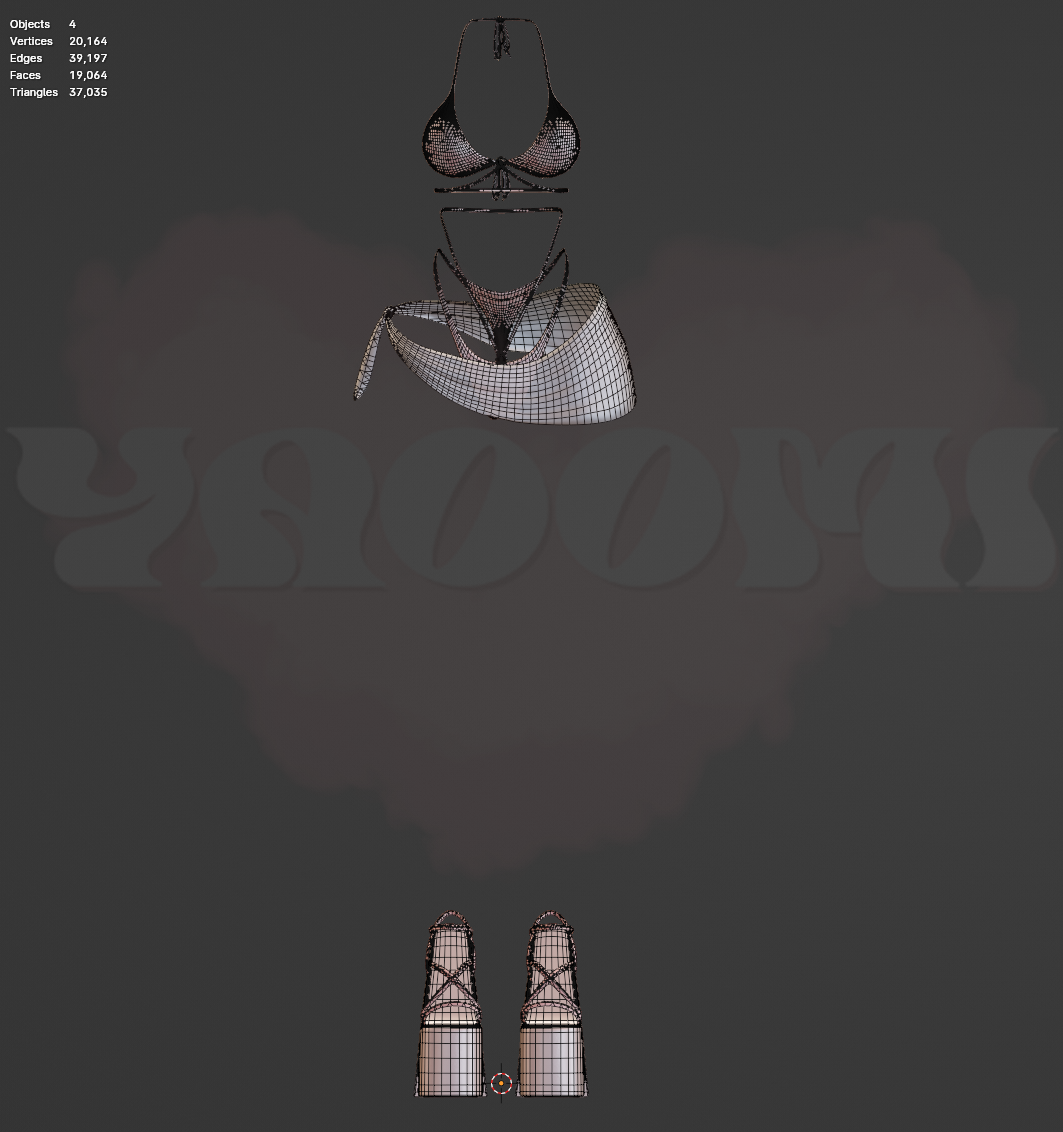 Beach Day Outfit for VRChat