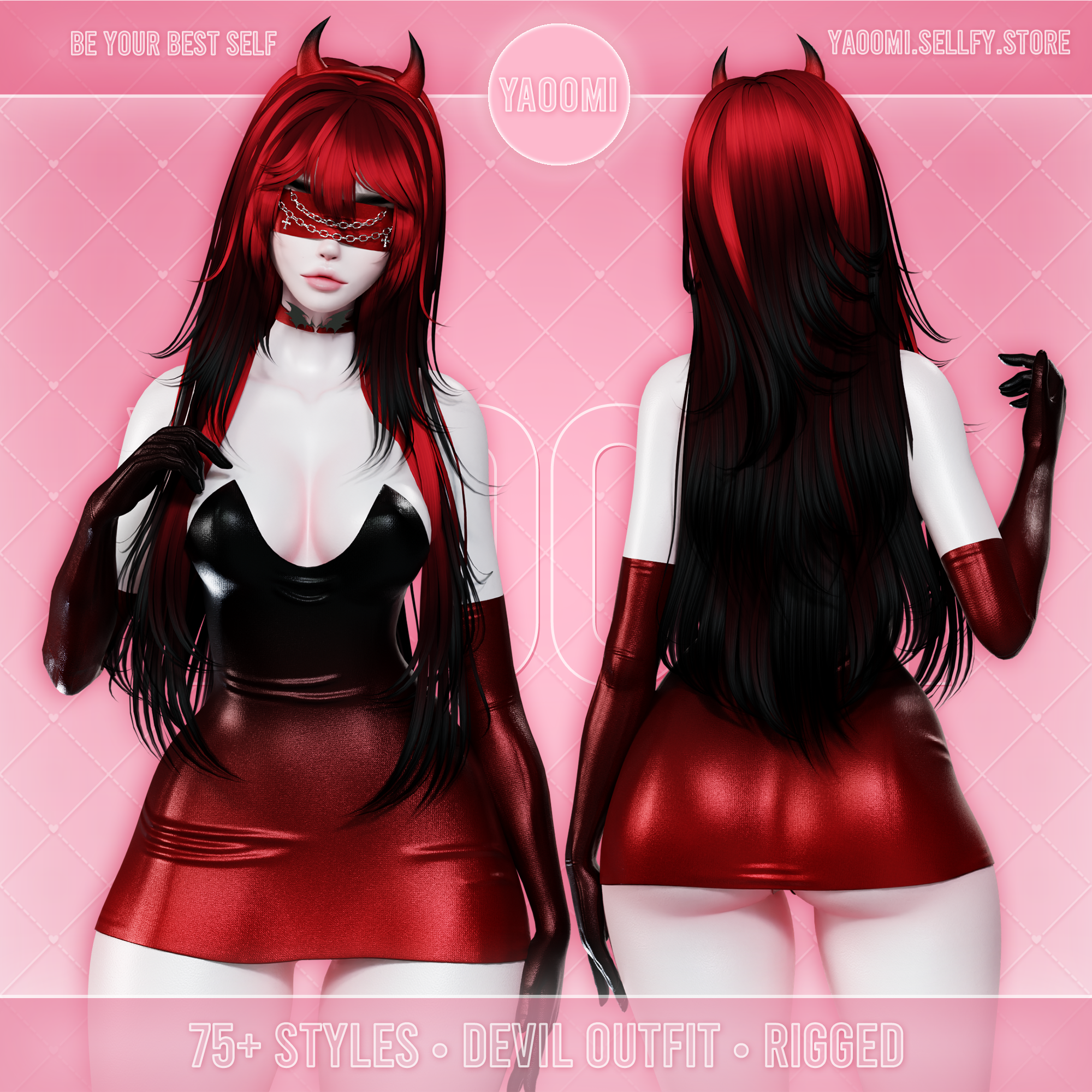 Devil Outfit for VRChat