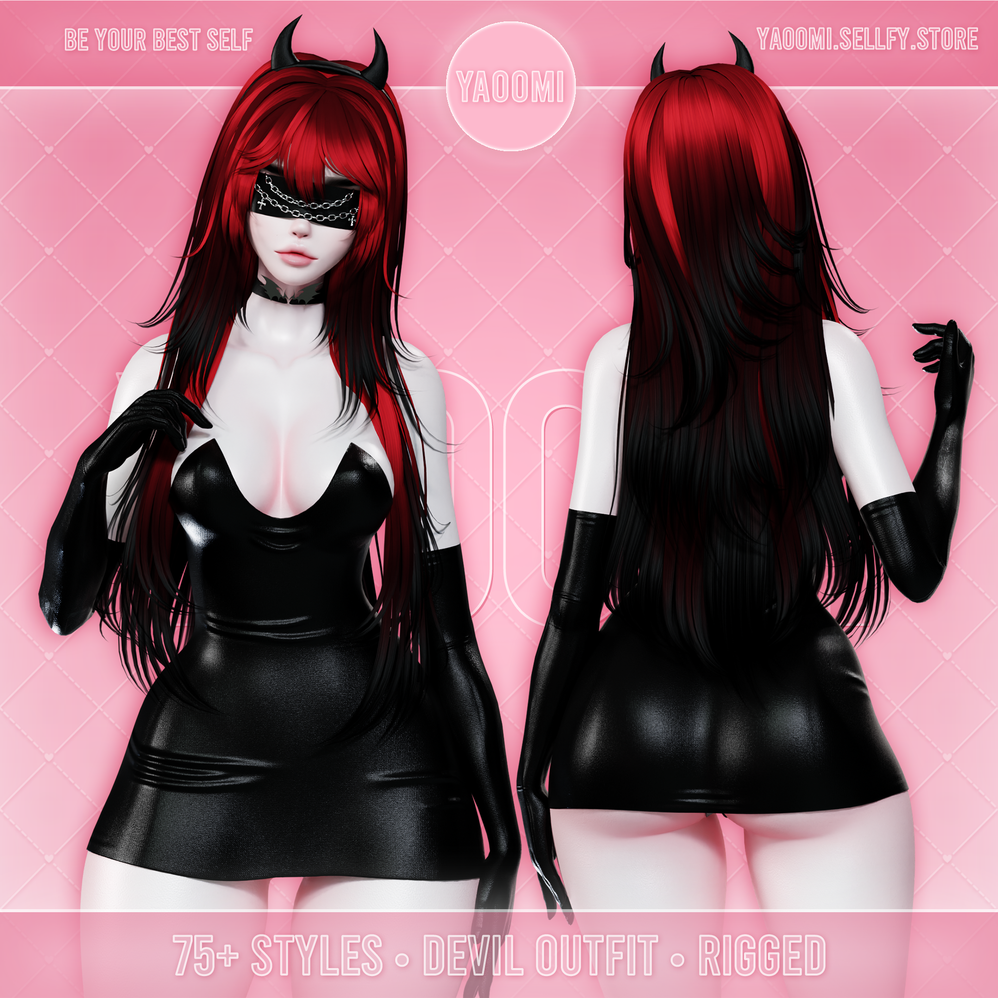 Devil Outfit for VRChat
