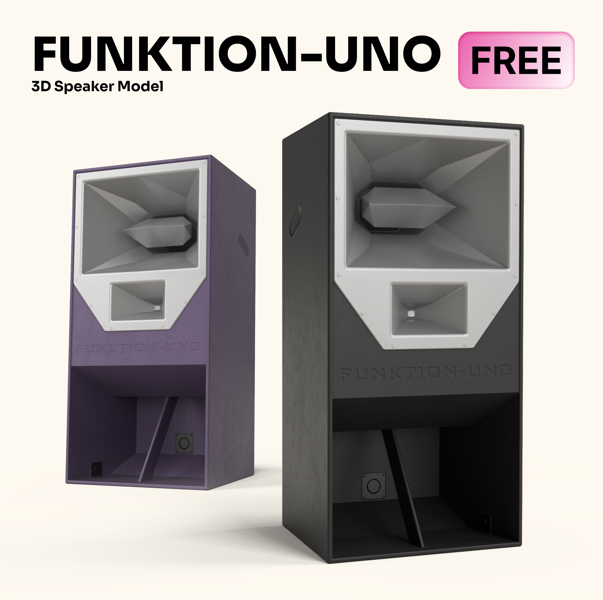 Funktion-Uno Speakers