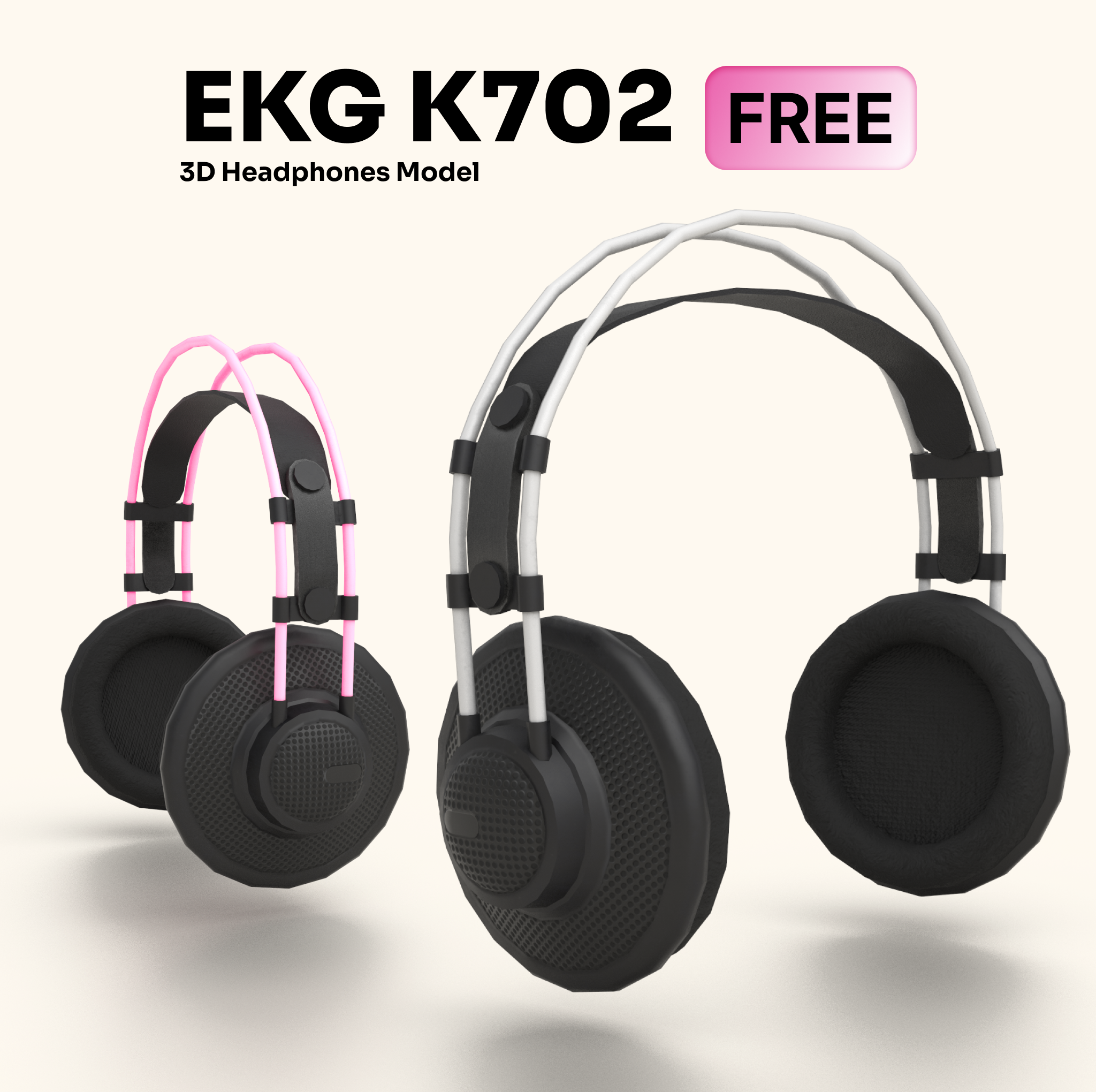EKG K702 Headphones