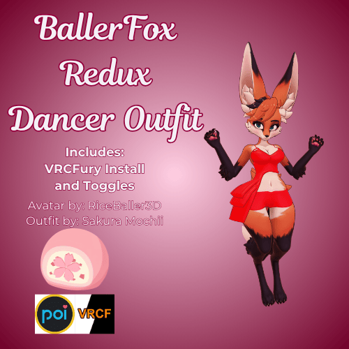 Dancer Outfit for BallerFox Redux