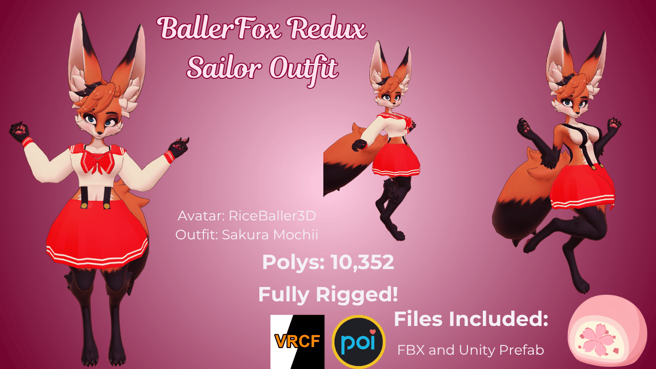 Sailor Outfit for BallerFox Redux