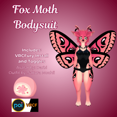Shiny Bodysuit for Darbi's Fox Moth