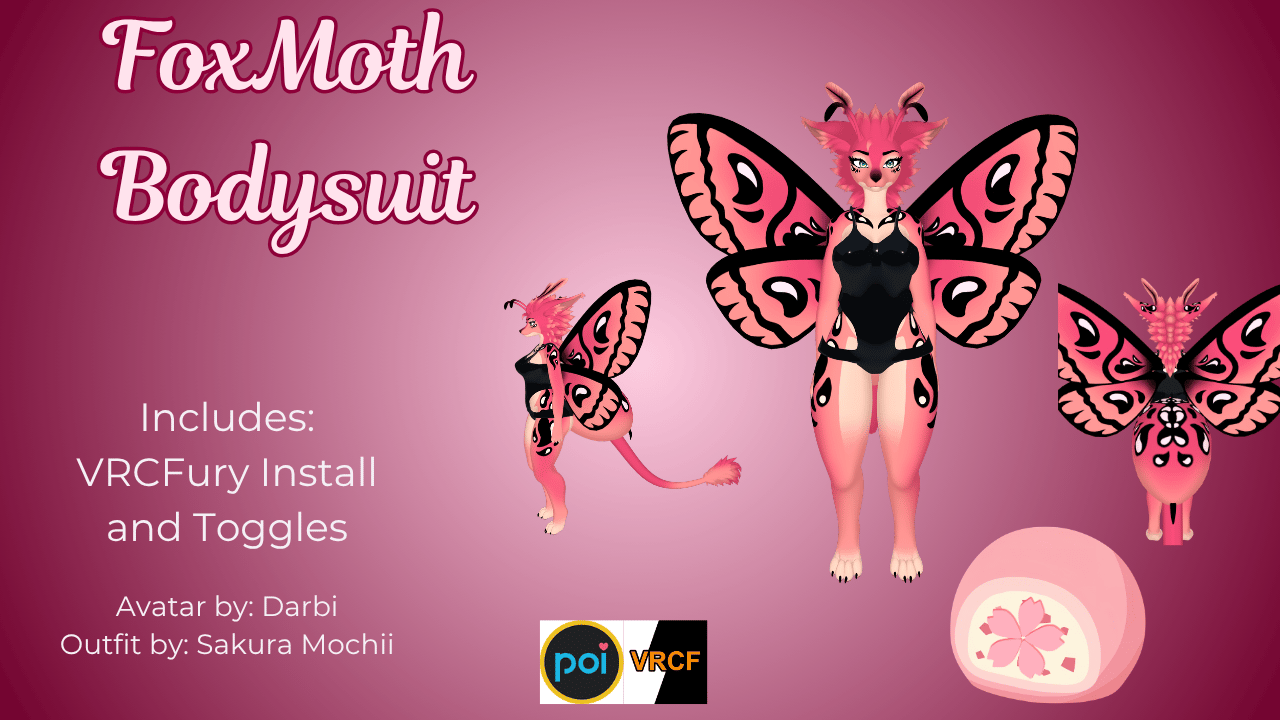 Shiny Bodysuit for Darbi's Fox Moth