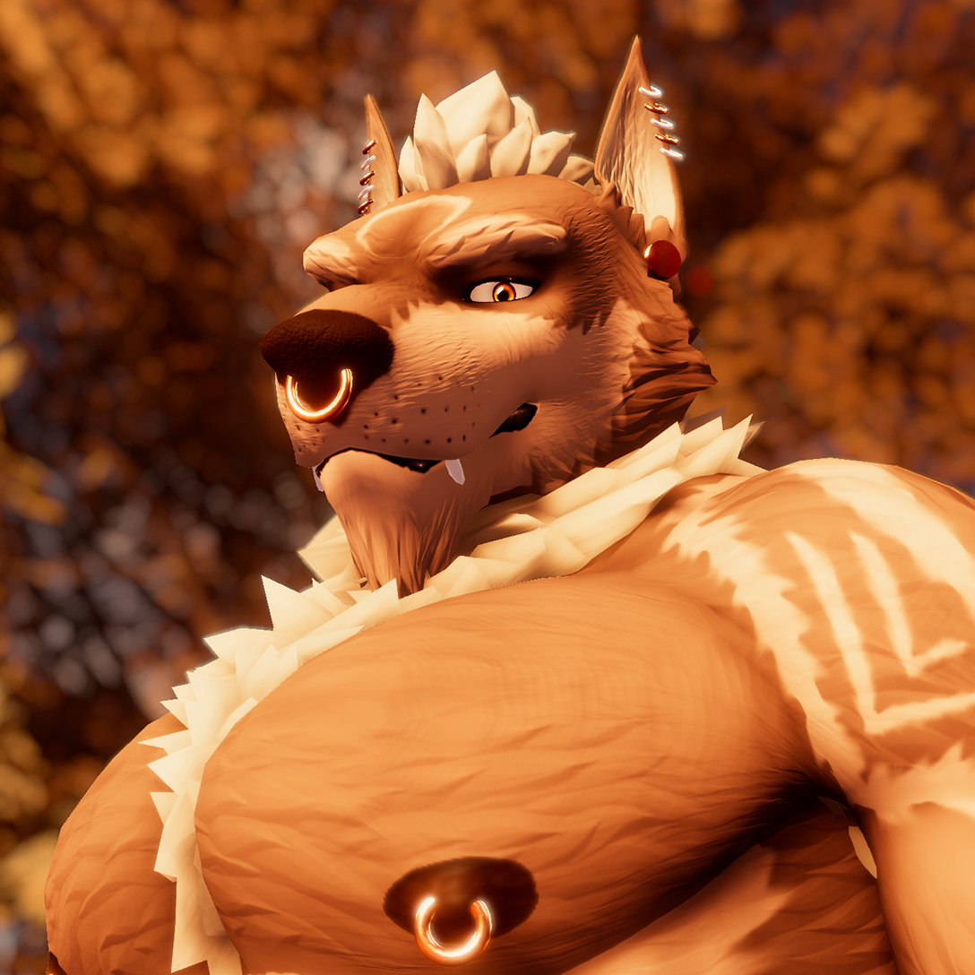Tribal Wolfman Texture