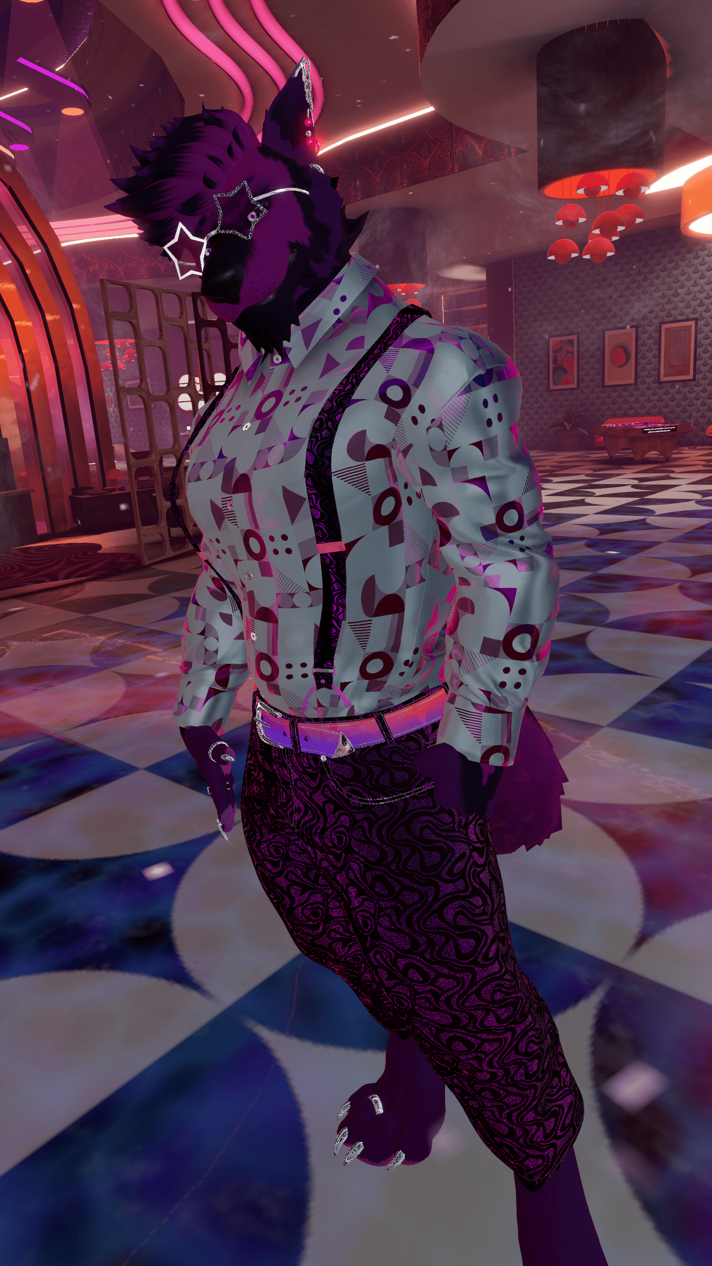 Velvet Wolfman Texture