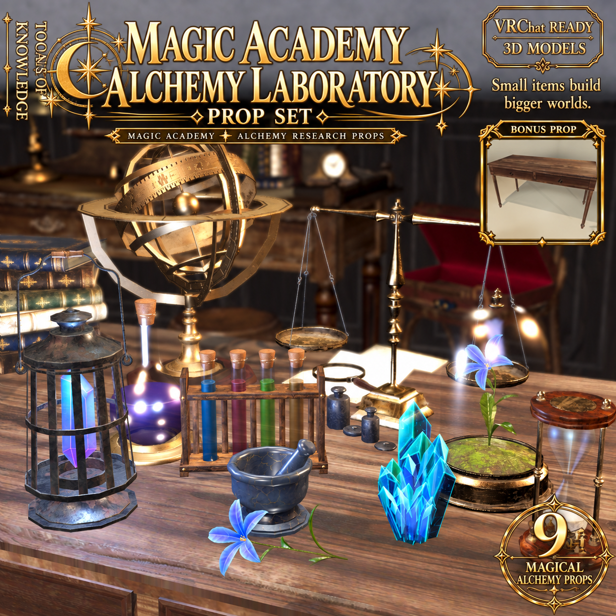 Alchemy Laboratory Props Vol.01