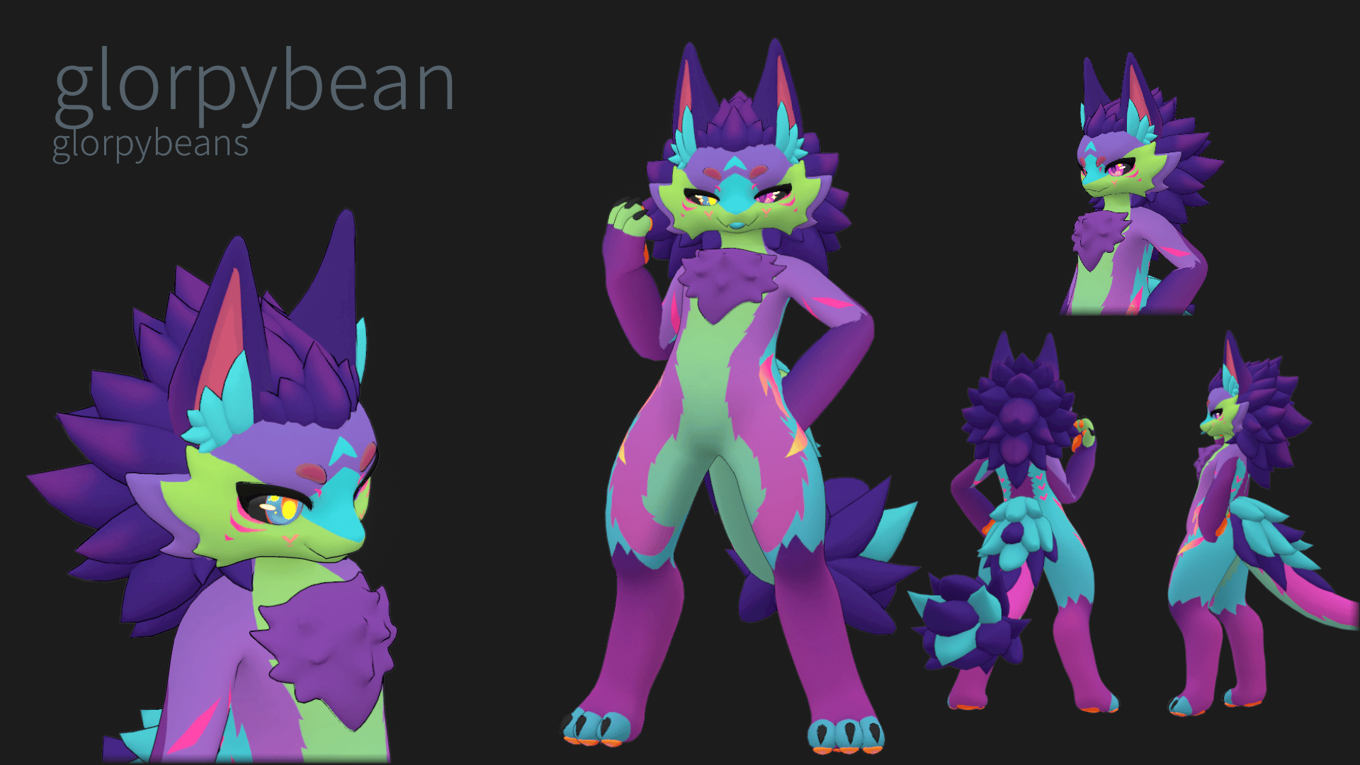 glorpybean | chibi novabeast texture