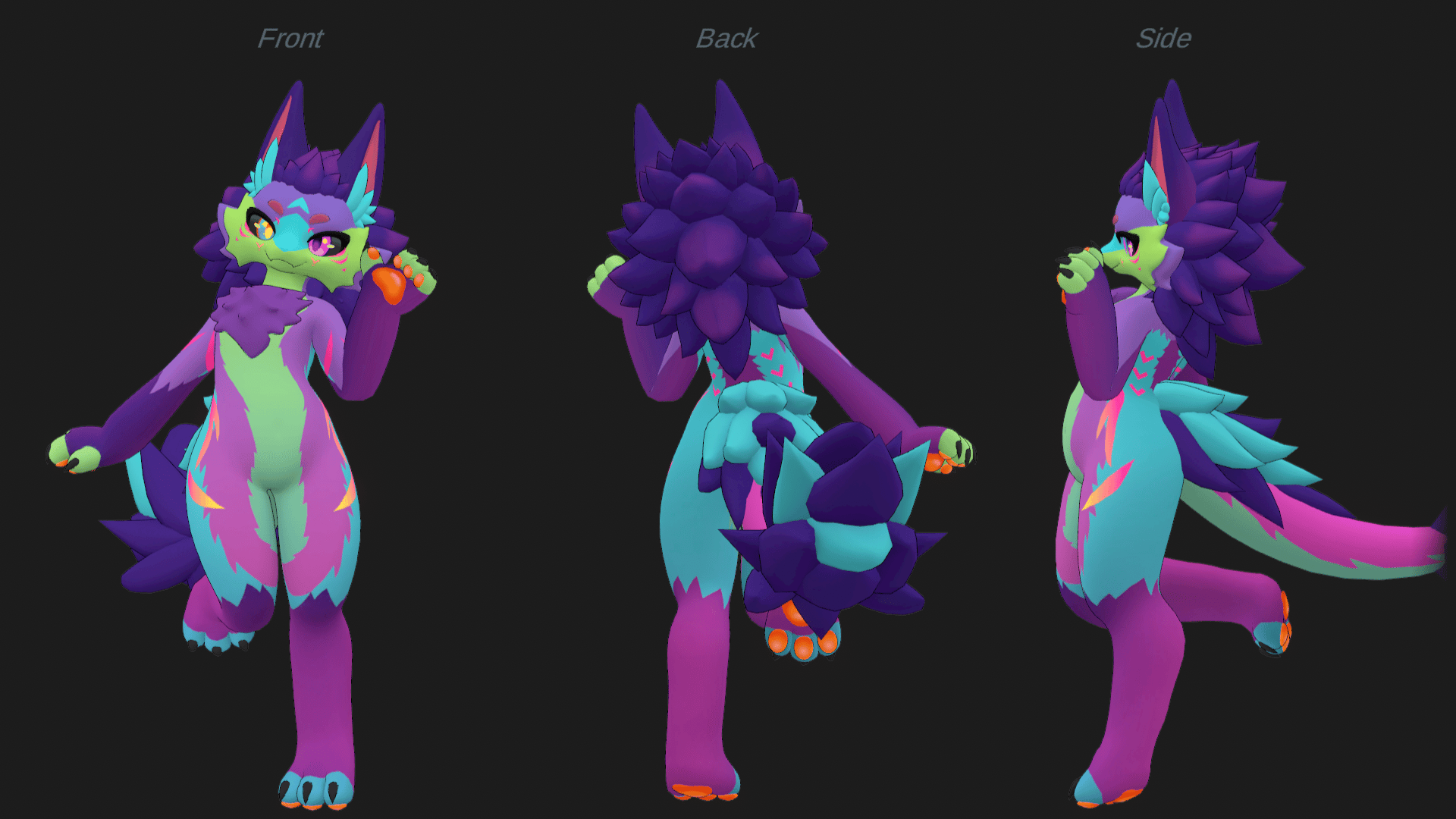 glorpybean | chibi novabeast texture