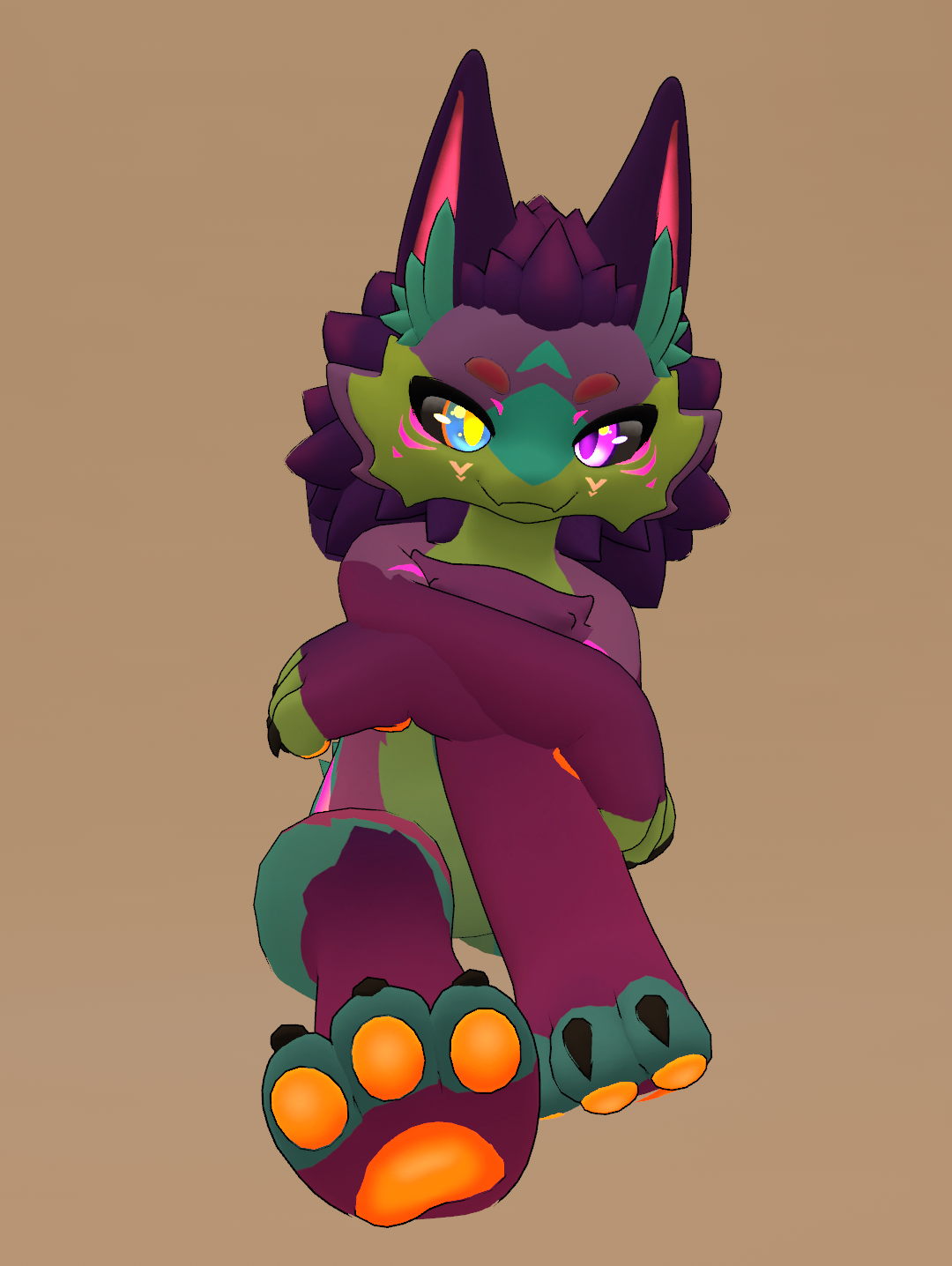 glorpybean | chibi novabeast texture