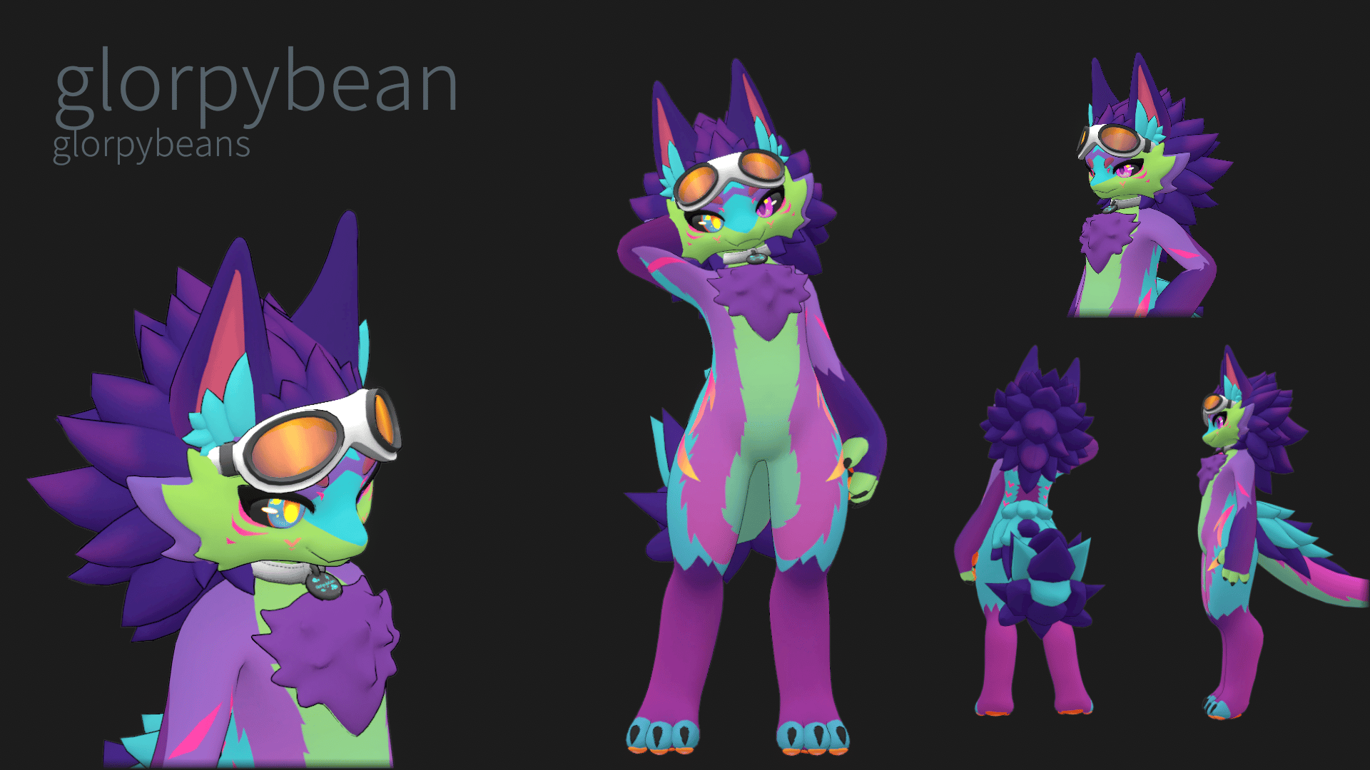 glorpybean | chibi novabeast texture