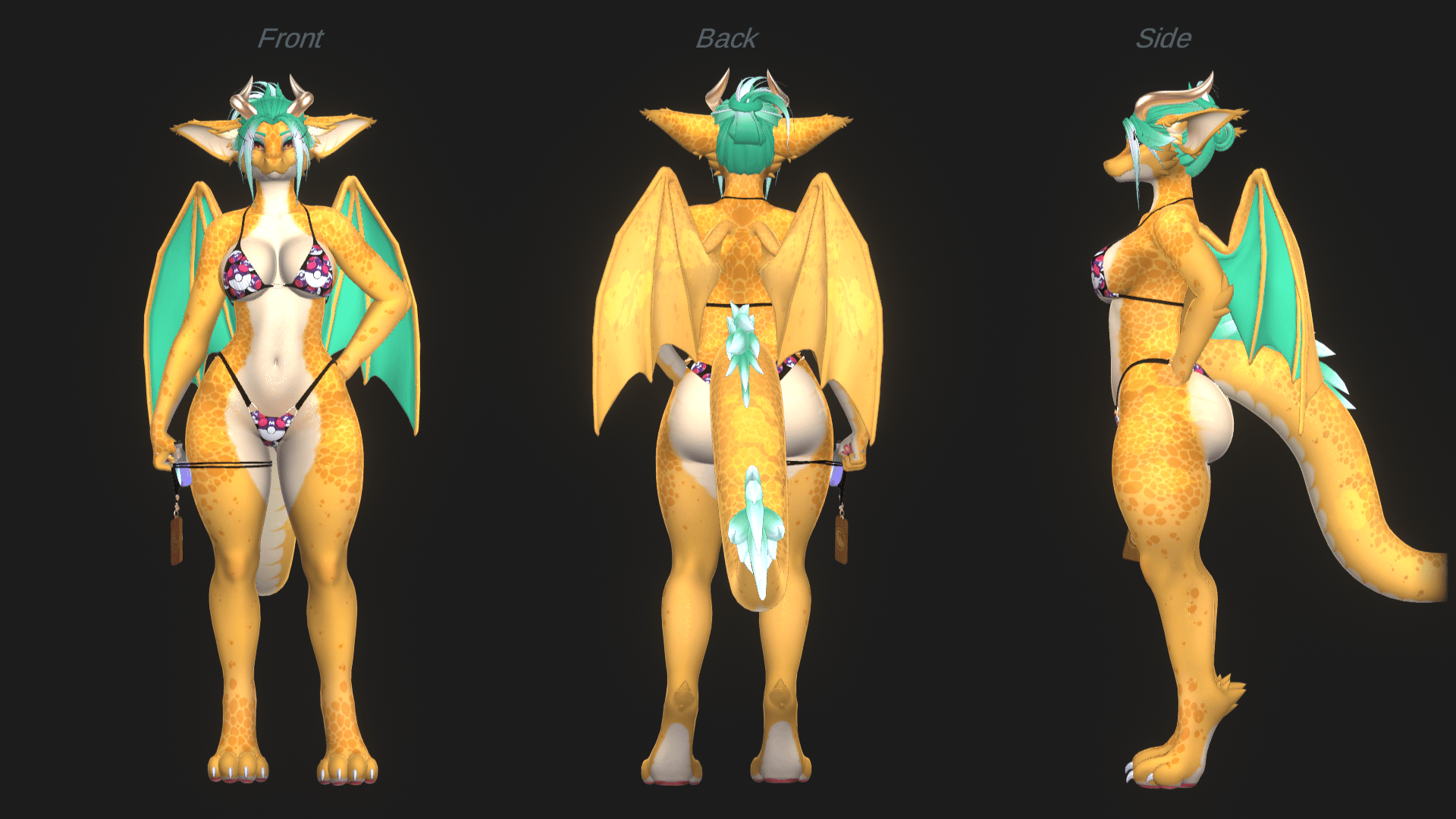 Dragonite + Cozy Poke-fit | Celeste Texture Set