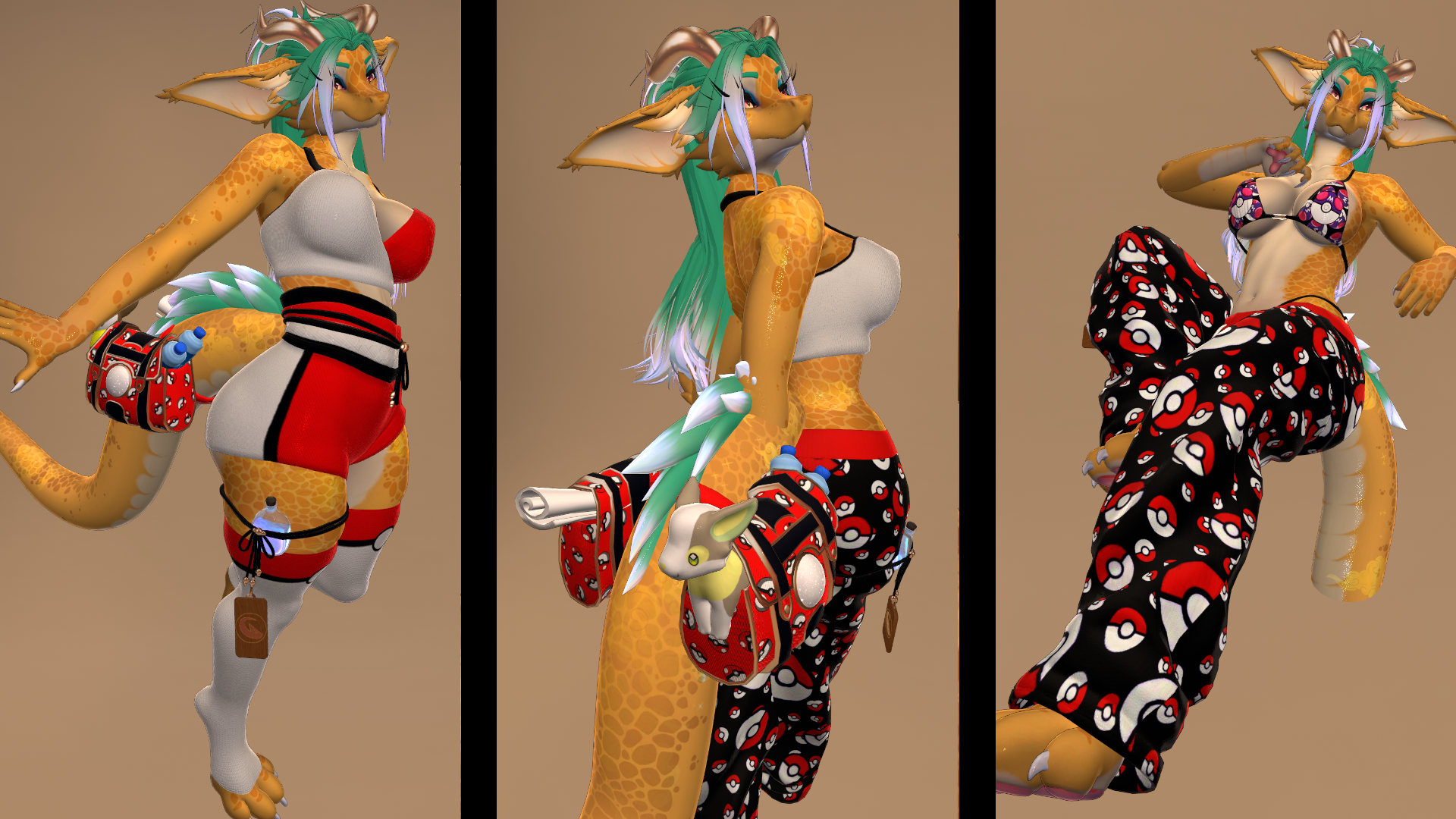Dragonite + Cozy Poke-fit | Celeste Texture Set