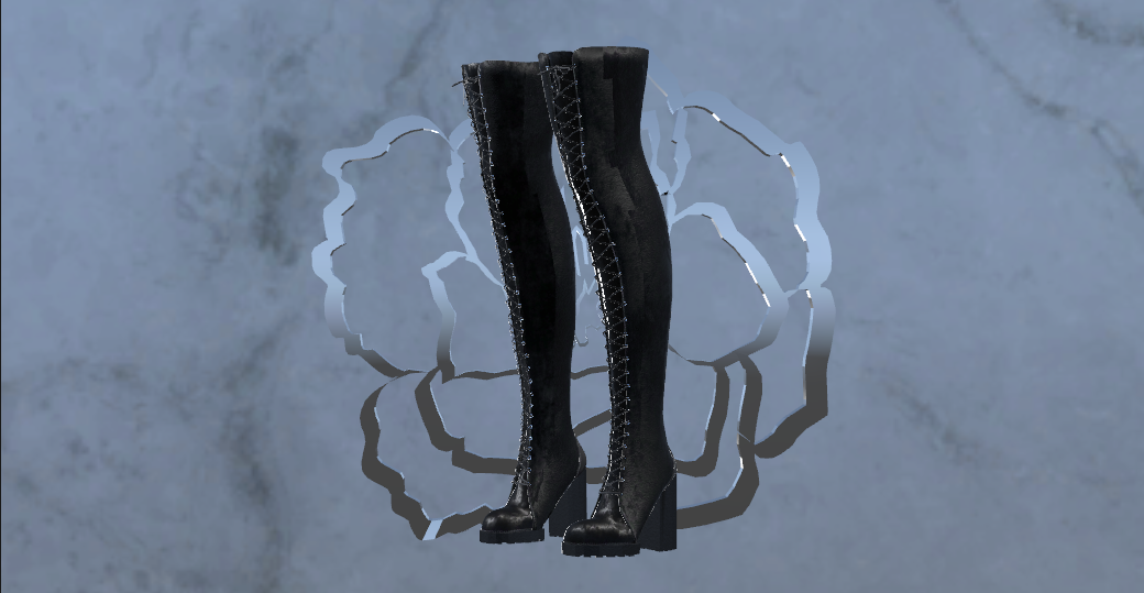 Love, AYUN: Overknee boots (ver. Zinpia, Cupkake)