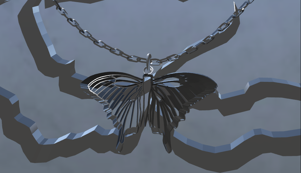 Love, AYUN: Velvet butterfly choker