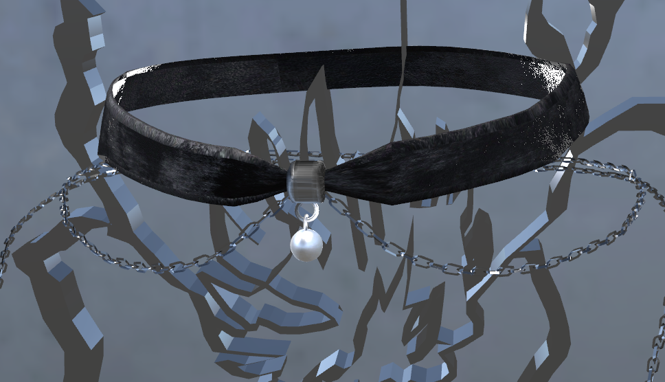 Love, AYUN: Velvet butterfly choker