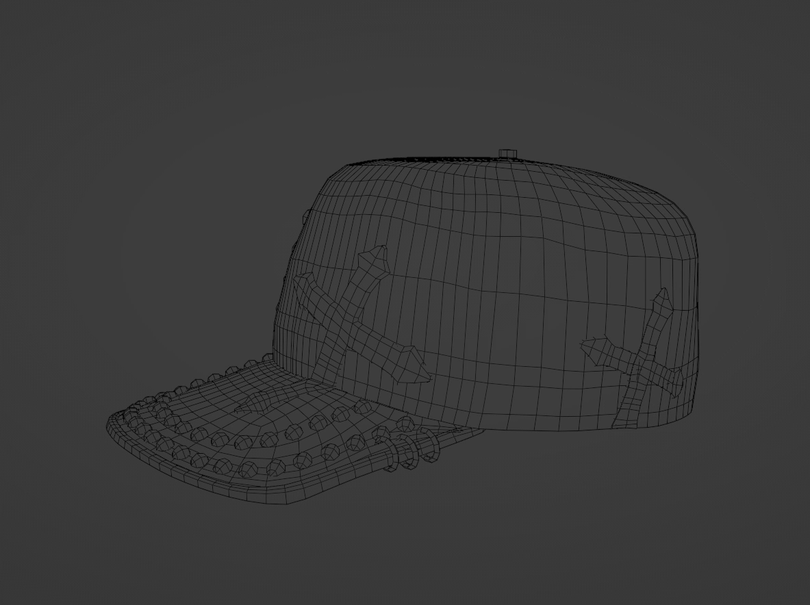 Y2k Cadet Cap - Eboy Collection 009