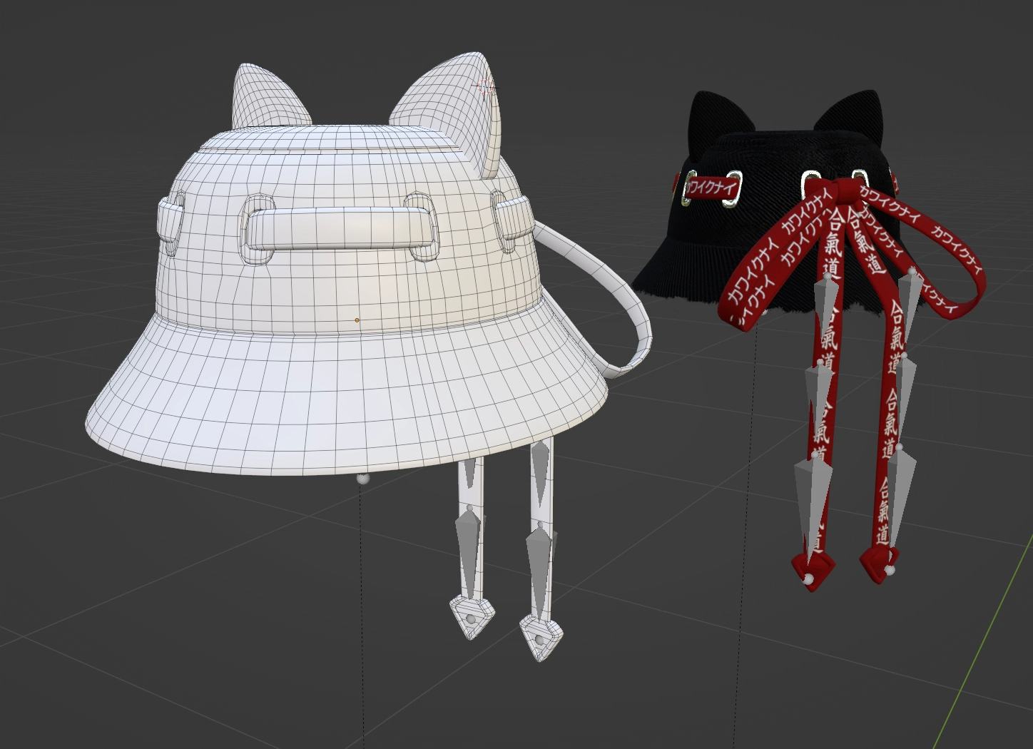 Cat Bucket Hat by PillowArt