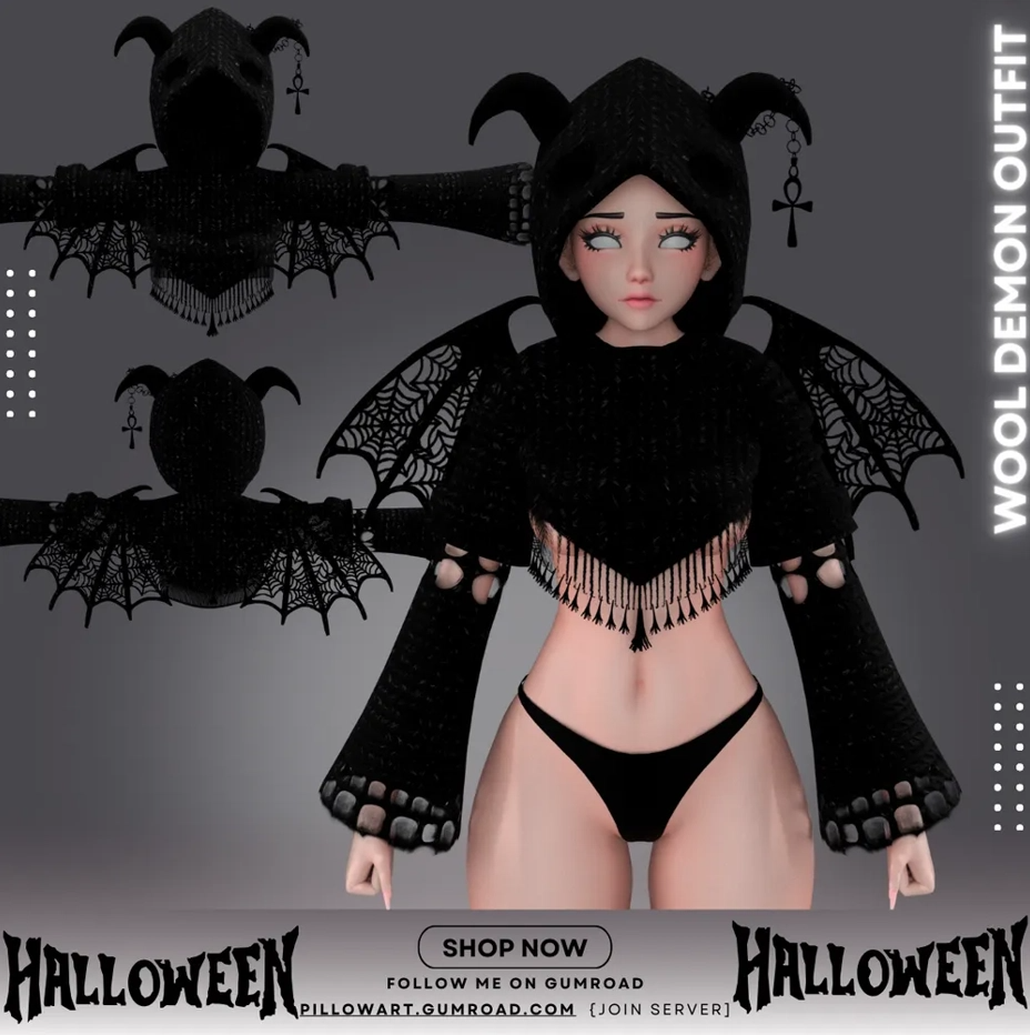 Wool Demon Outfit - 001