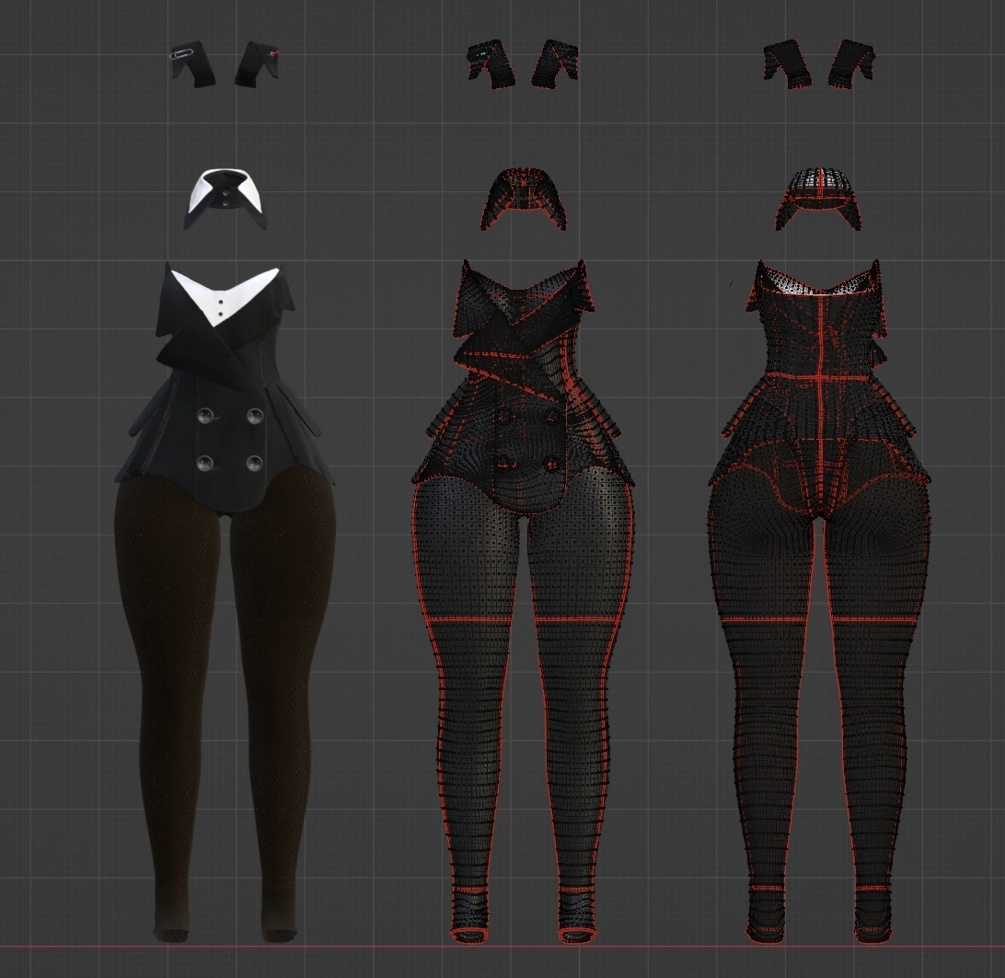 Bunny Girl Outfit -- 003