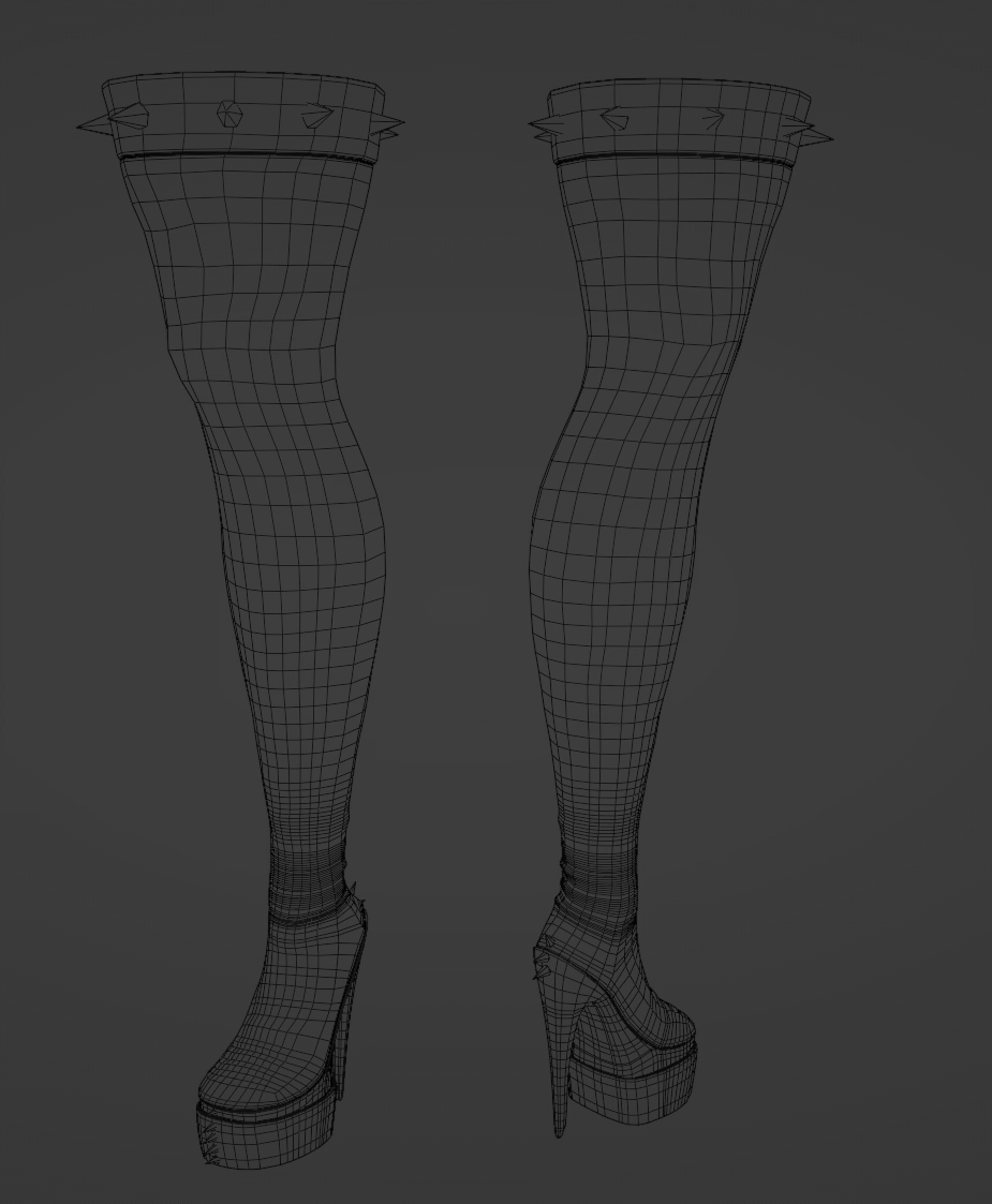 Thigh Heels | 036 by PillowArt
