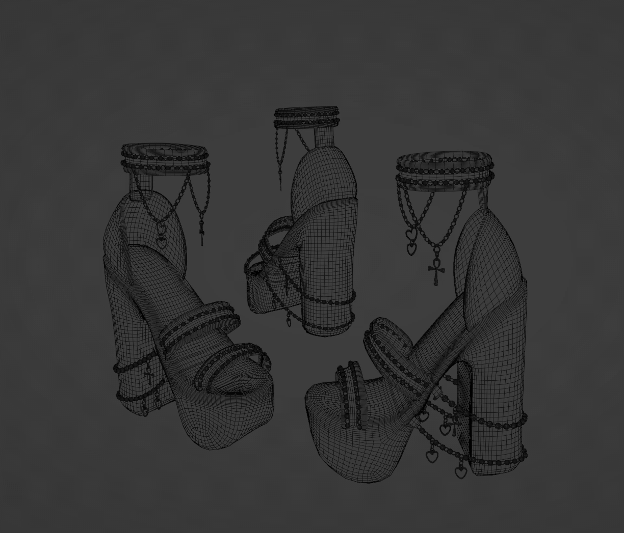 Gohtic Heels /// by PillowArt