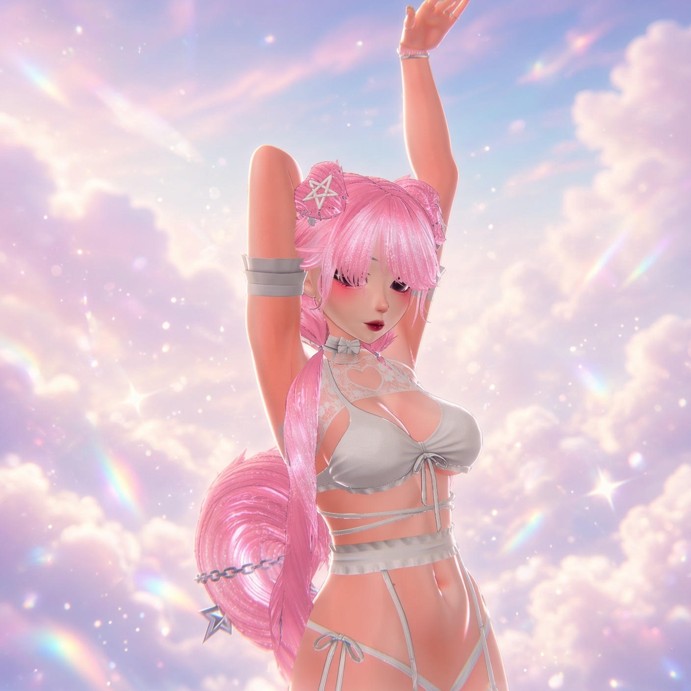 🩵 Lumi the Pup 🩵 [ BUDGET FRIENDLY ] 🐾 [ PC / VRCFT / GOGO / SPS ] Puppy Girl