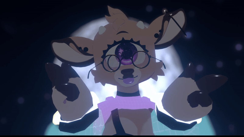 Starry Glasses 🌠 Inspired by Furality Somna ✨ Universal Assets