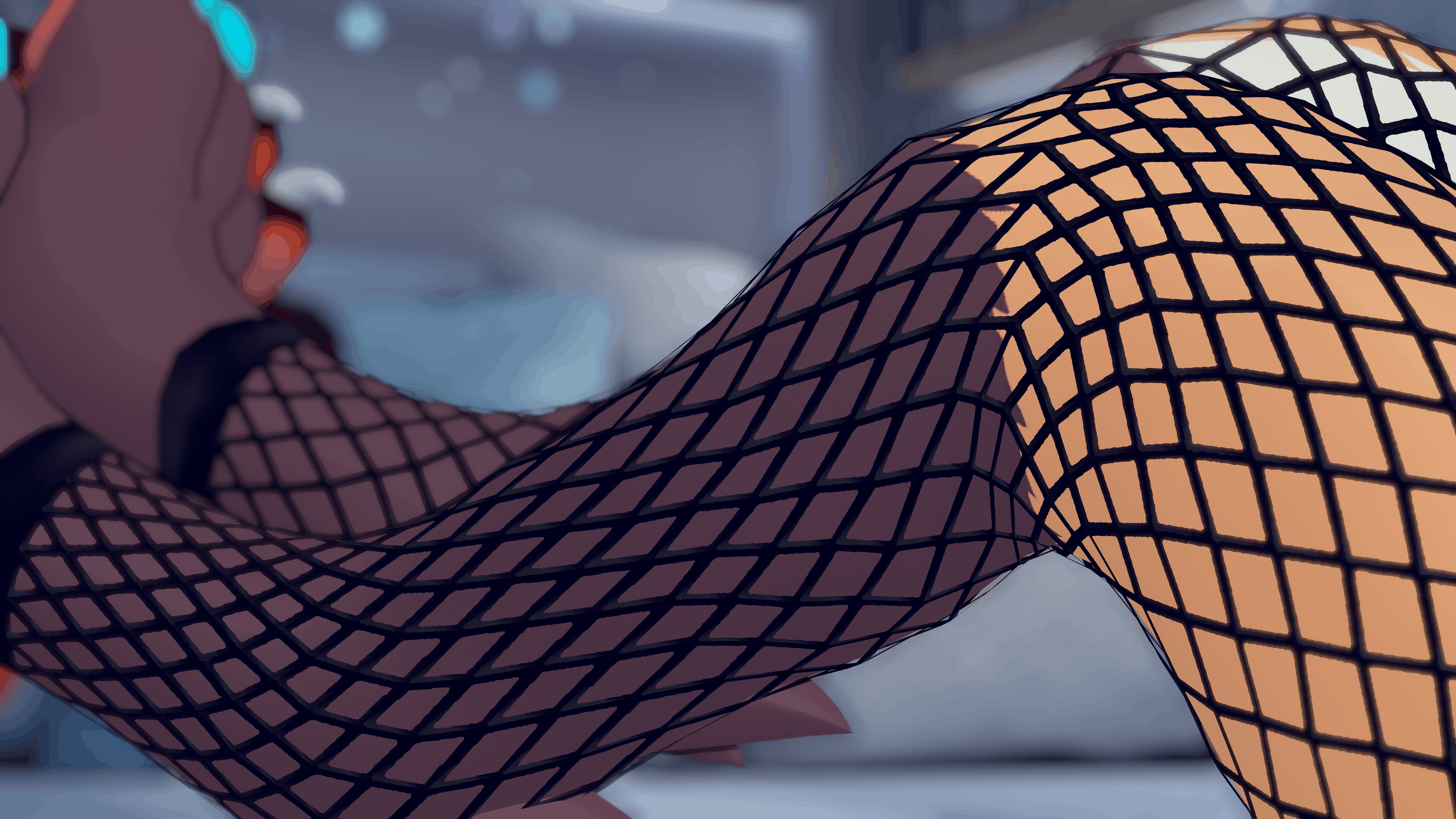 Kettu arm and leg fishnets