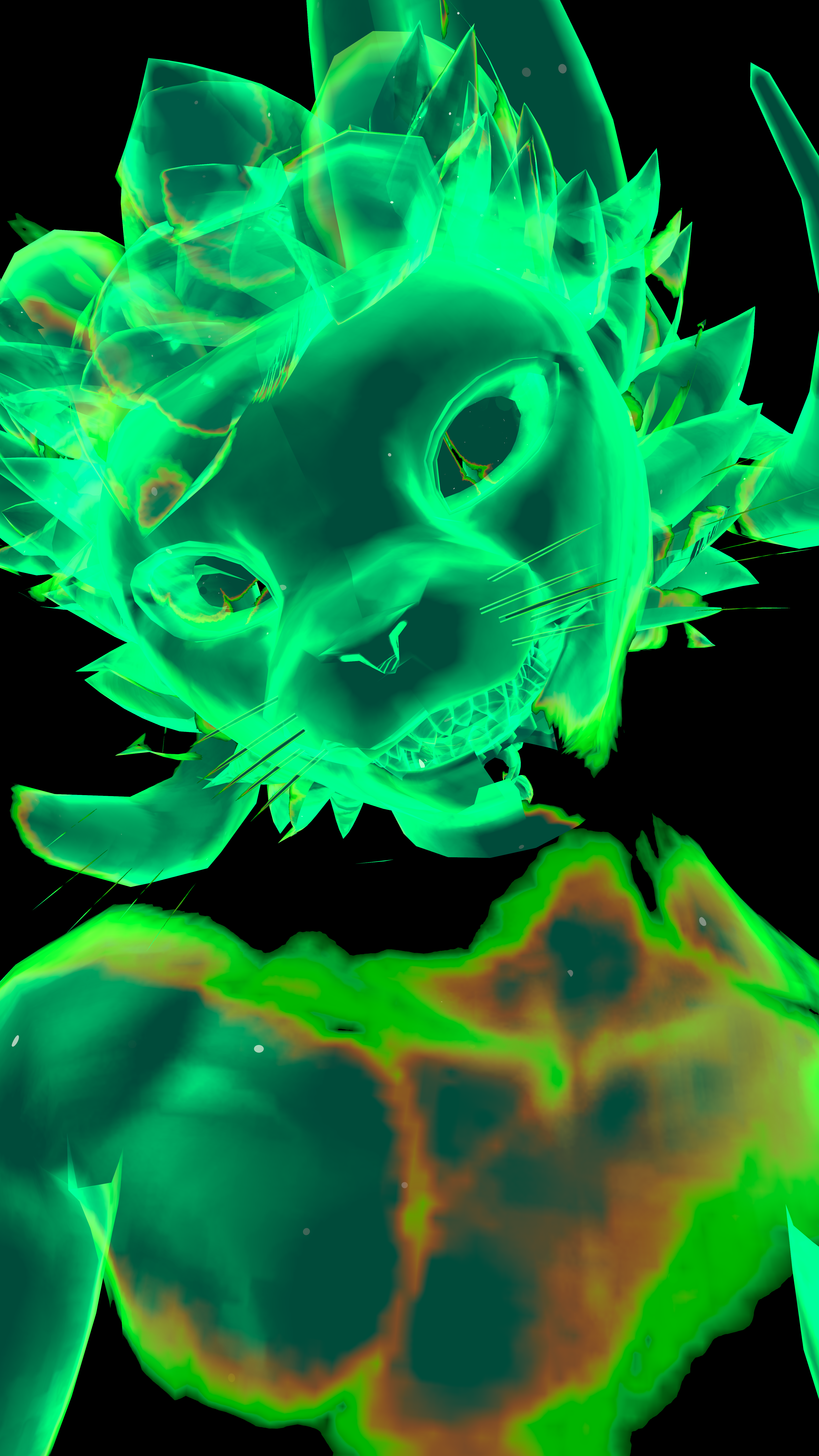 Ghost Poiyomi material preset