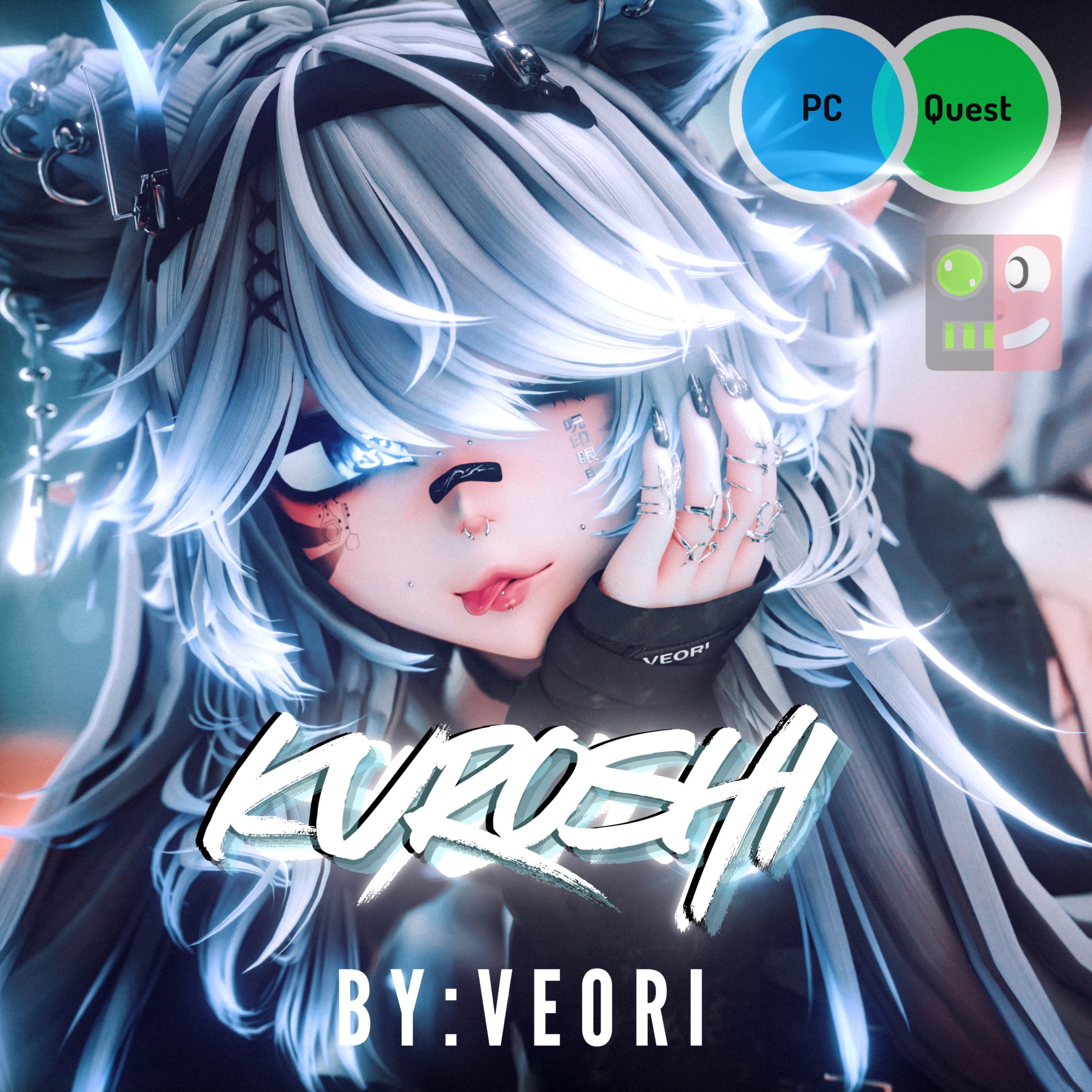 Kuroshi (PC & QUEST) + Face Tracking VRCFT