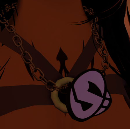 Gang bone's necklace, Vrchat asset.
