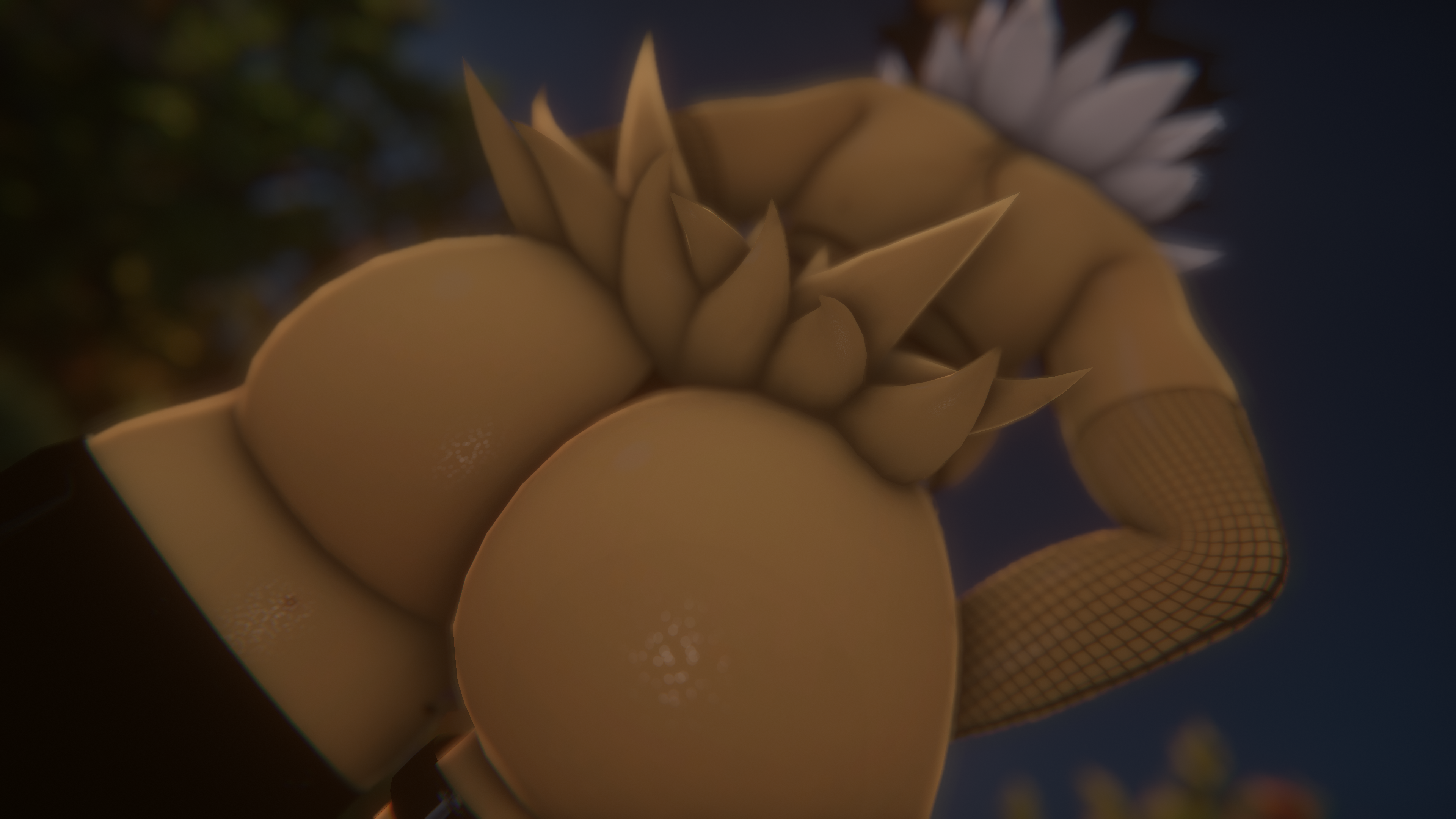 Jolty the Amber, fluff and tail + retexture