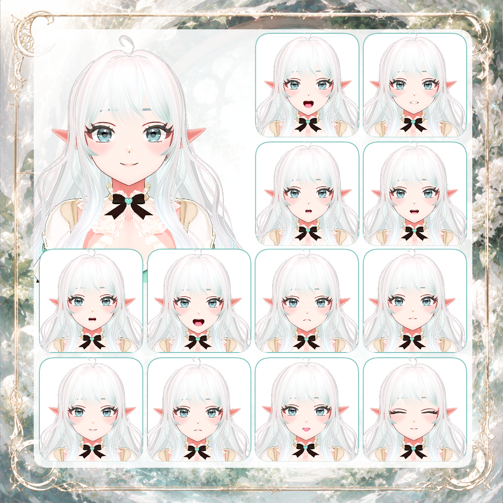 【VRChat Compatible】Arduinna | Fantasy-Inspired Original 3D Avatar v1.0