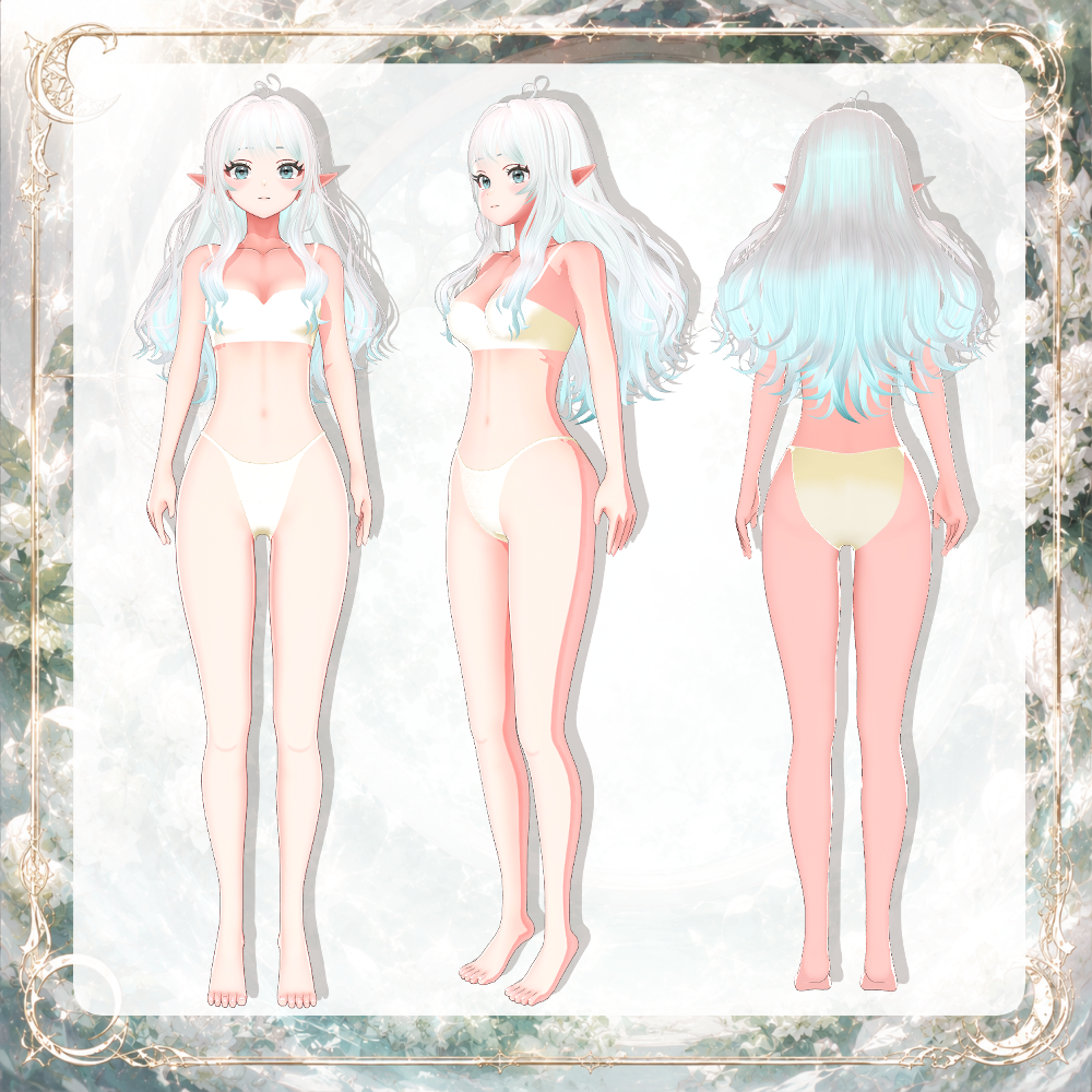 【VRChat Compatible】Arduinna | Fantasy-Inspired Original 3D Avatar v1.0